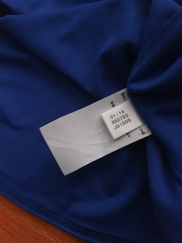 Adidas Adidas 3 stripe blue colour jersey Size US M / EU 48-50 / 2 - 5 Thumbnail