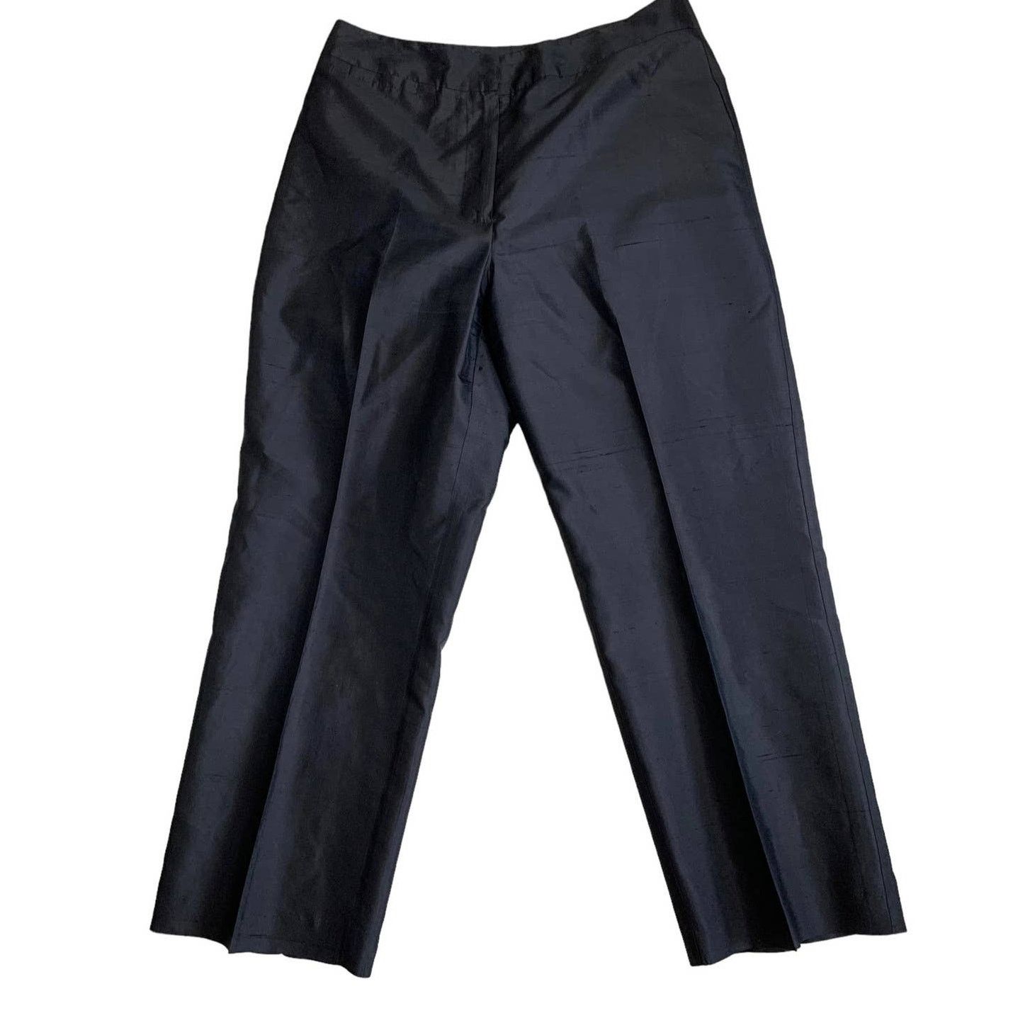 Willi Smith Willi Smith Silk Dress Pants Hi-Rise Black Lining women's 10 Size 32" / US 10 / IT 46 - 7 Thumbnail