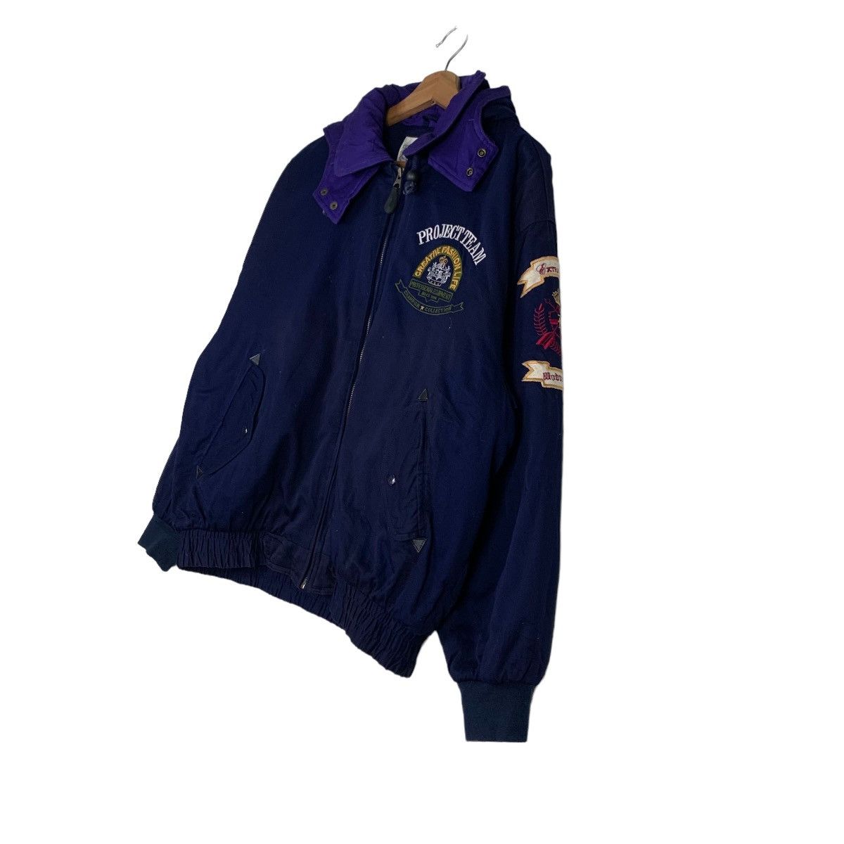 Japanese Brand The North LEPORTS Project Team Hoodie Jacket #0305-C14 Size US L / EU 52-54 / 3 - 2 Thumbnail