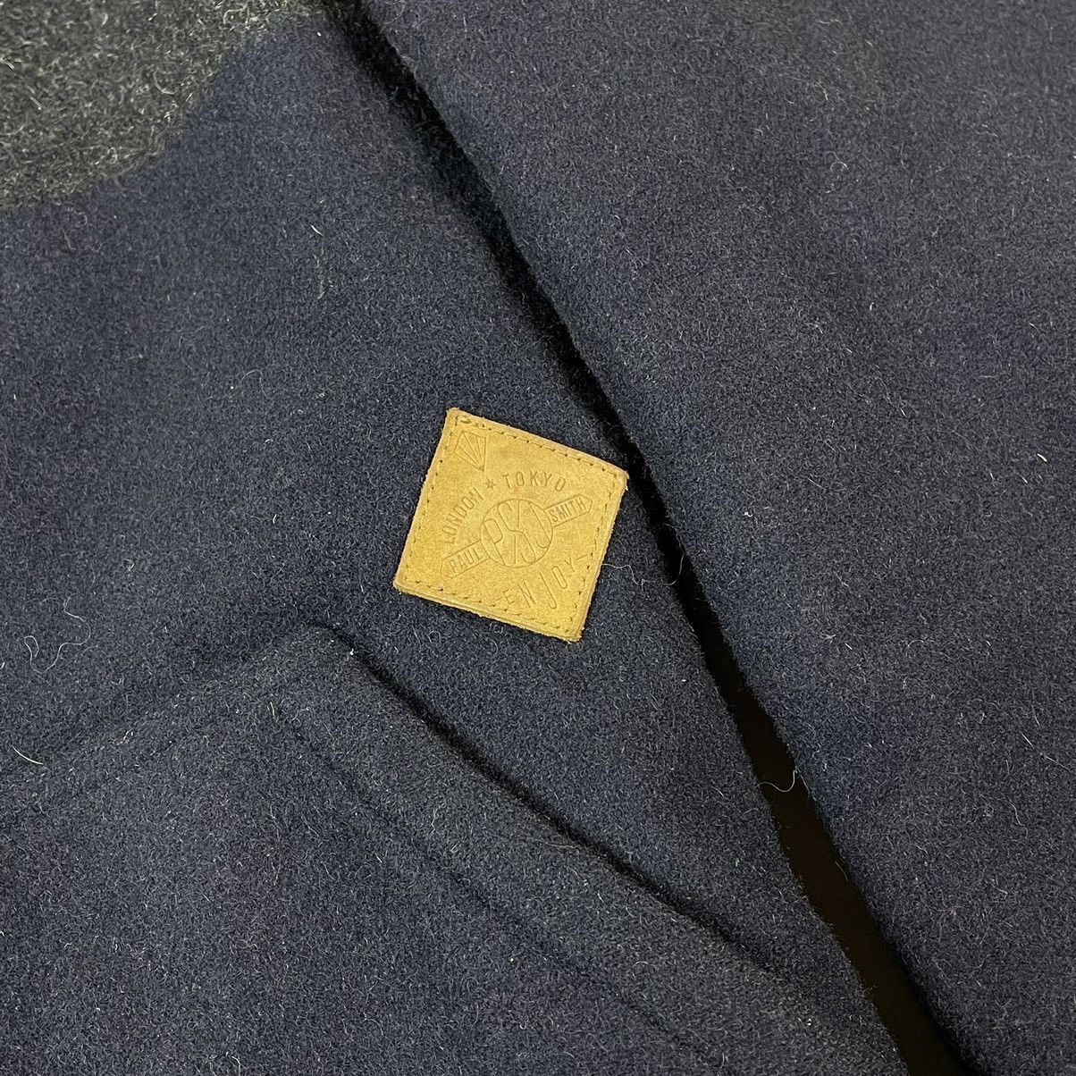 Paul Smith Paul Smith Wool&Viscose Double Breasted Two Tone Pea Coat Size US S / EU 44-46 / 1 - 9 Thumbnail