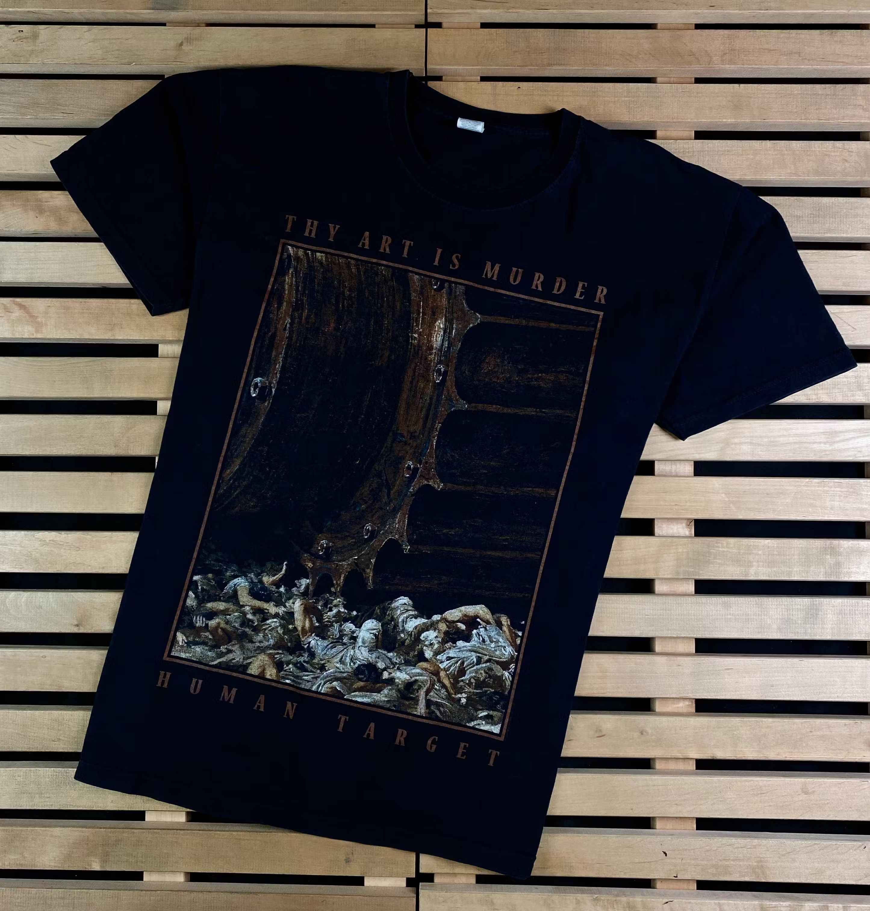 Vintage Vintage T Shirt The Art Is Murder Human Target Size XL Size US XL / EU 56 / 4 - 1 Thumbnail