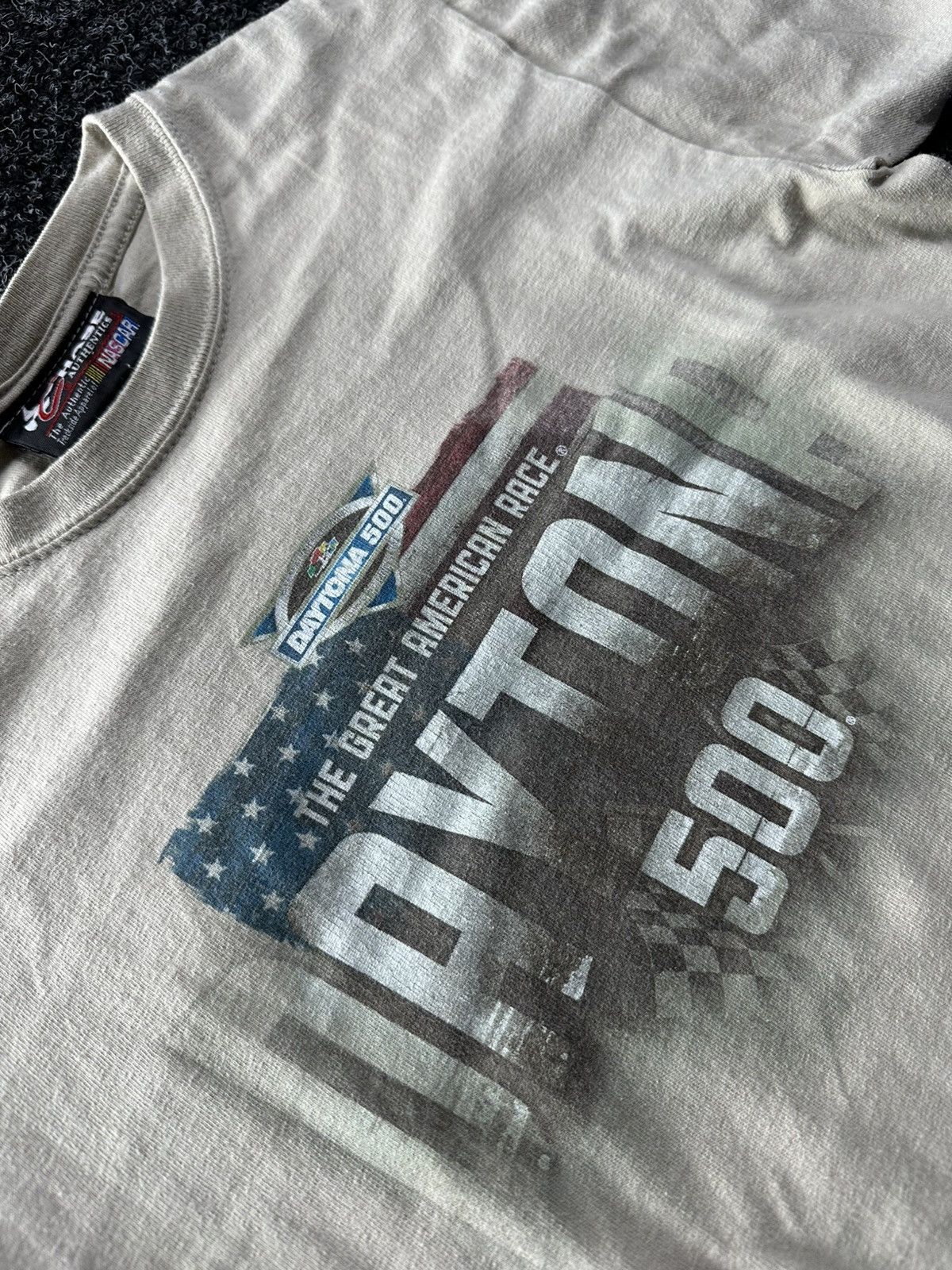 Other 🚨USA DAYTONA 500 AMERICAN RACE HASE VINTAGE TEE BIG LOGO Size US S / EU 44-46 / 1 - 10 Thumbnail