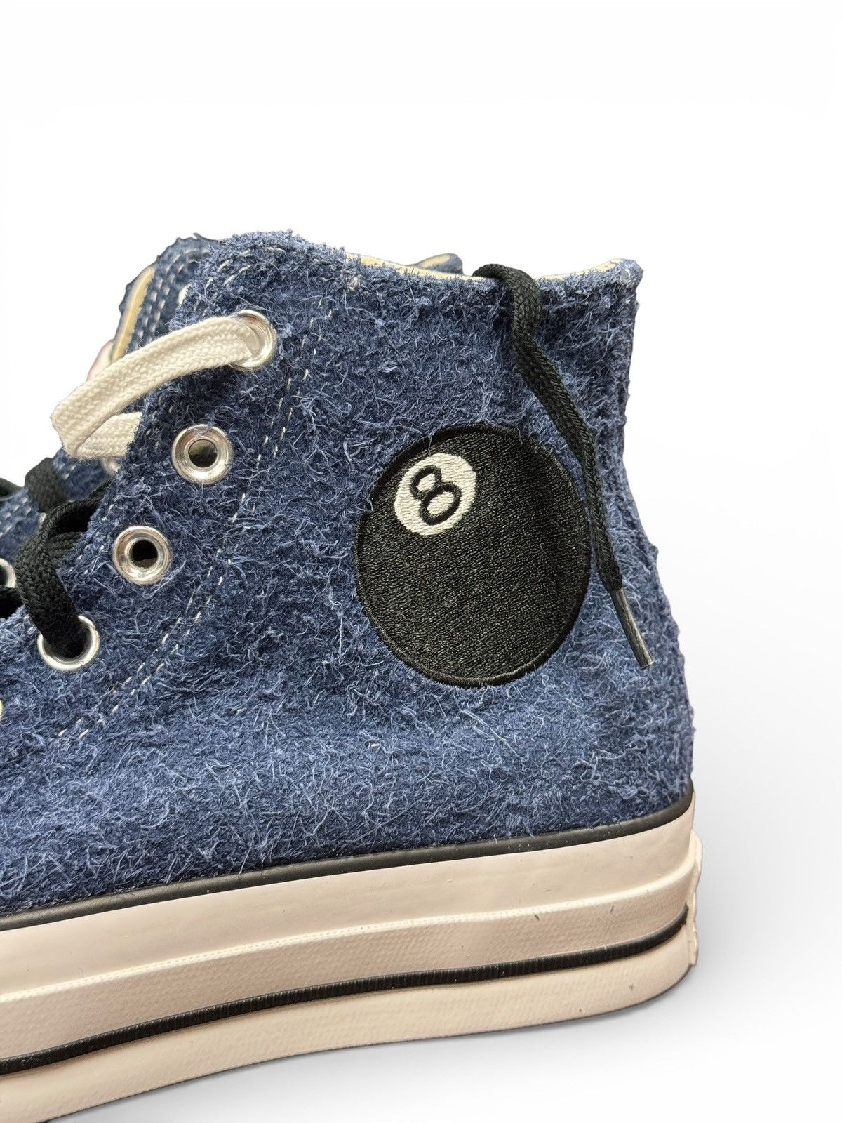 Converse × Stussy Converse Stussy Navy 8 Ball Sneakers Size US 7.5 / EU 40-41 - 4 Thumbnail
