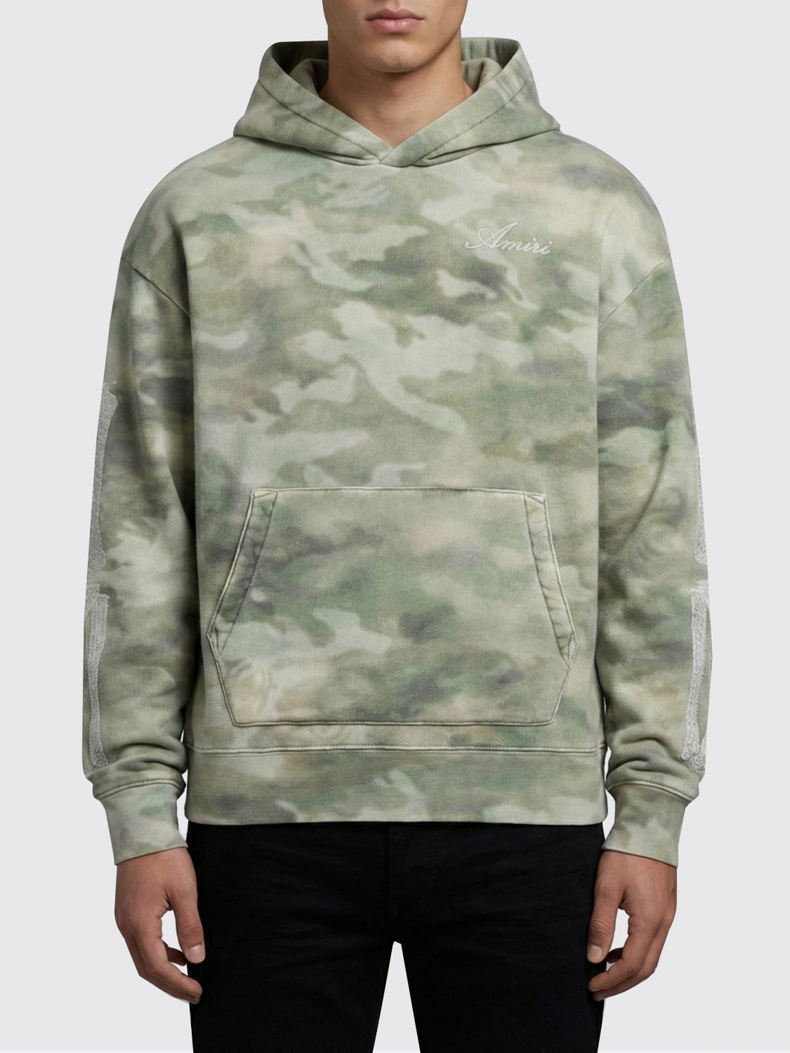 Amiri Amiri Sweatshirt Men Brown Size US M / EU 48-50 / 2 - 1 Thumbnail