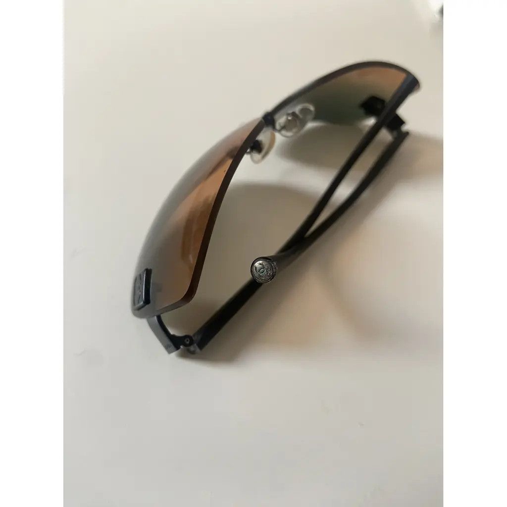 Chanel CHANEL SUNGLASSES 4026 LOGO Black Metal Vintage Iconic 4017 Size ONE SIZE - 4 Thumbnail