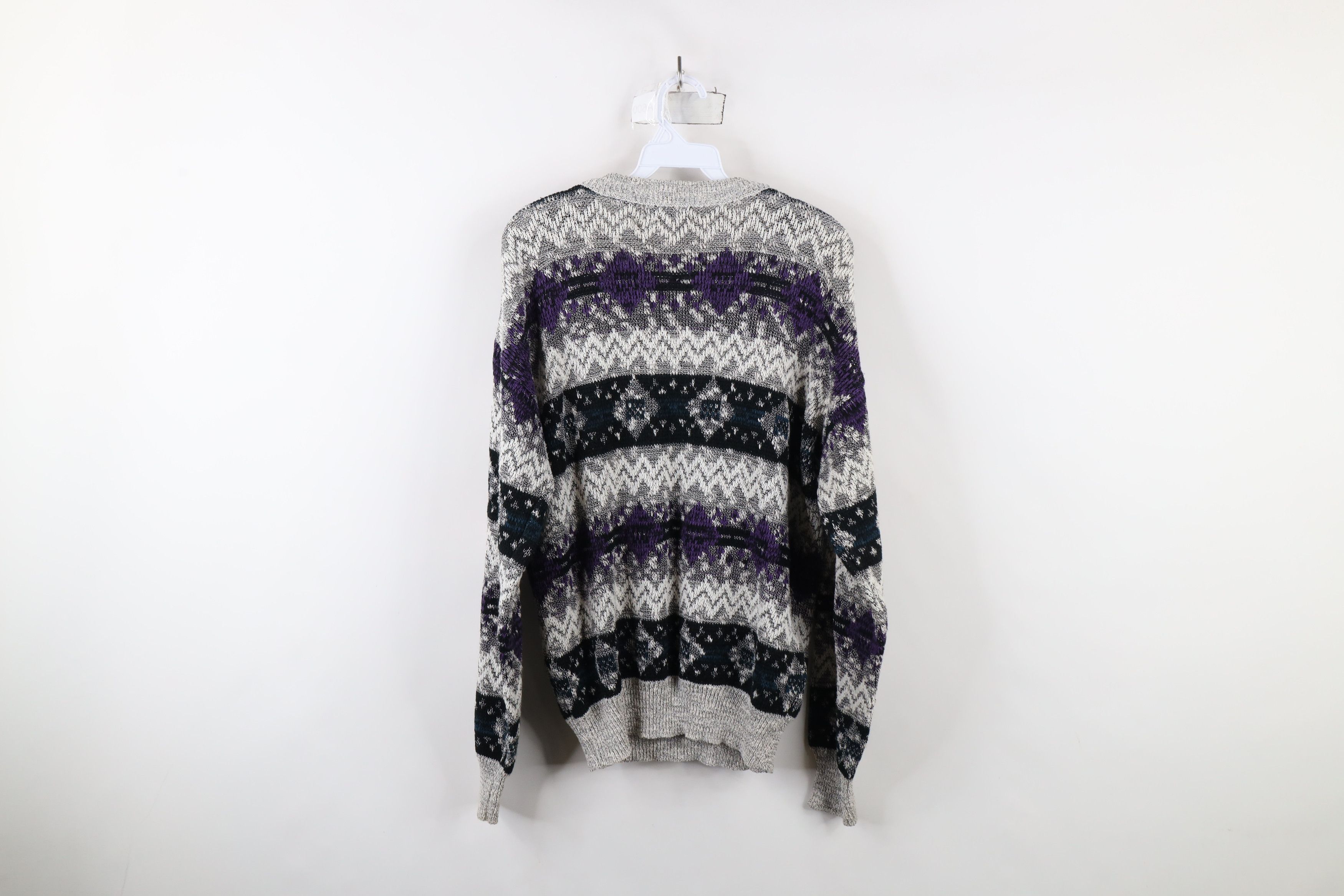 Vintage Vintage 90s Coogi Style Southwestern Fiesta Knit Sweater Size US M / EU 48-50 / 2 - 9 Thumbnail