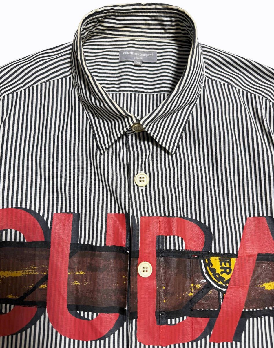 Comme des Garcons Homme Plus SS03 Cuba Button Up Size US M / EU 48-50 / 2 - 4 Thumbnail