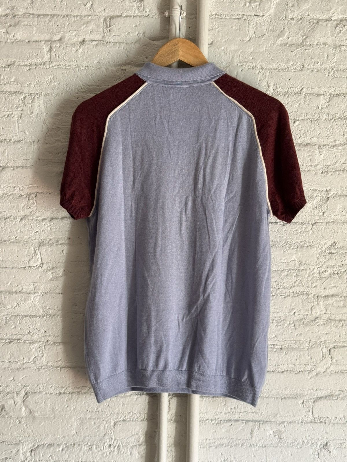 Prada Archive PRADA Cashmere Silk Zip Polo Shirt Rare Our Legacy Size US M / EU 48-50 / 2 - 2 Thumbnail