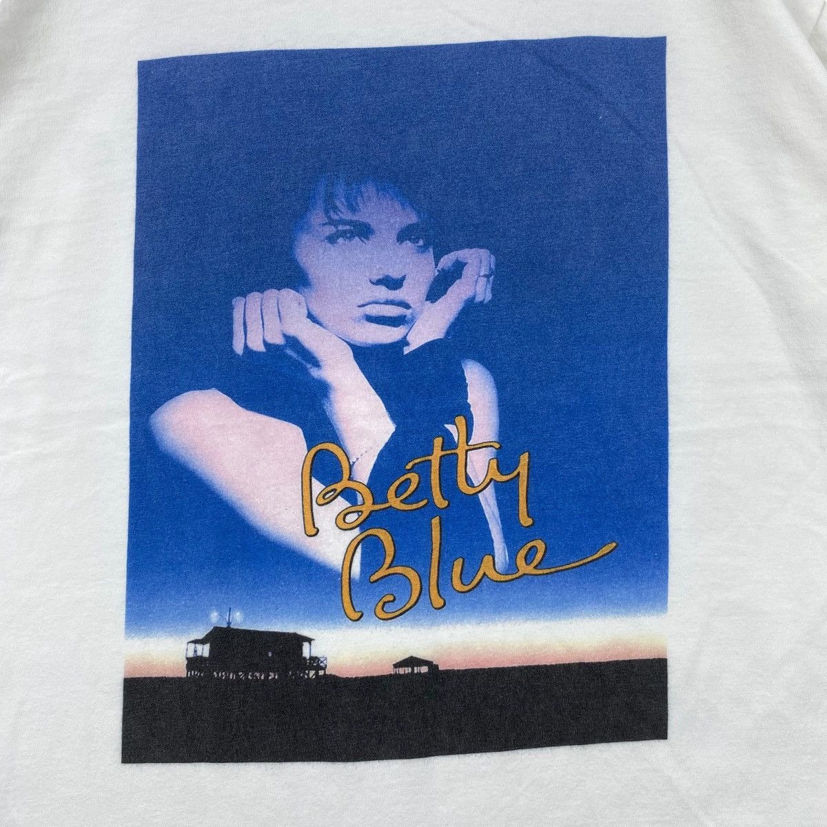 Vintage BETTY BLUE France Erotic Psychological Drama Film Tee Shirt Size US L / EU 52-54 / 3 - 2 Thumbnail
