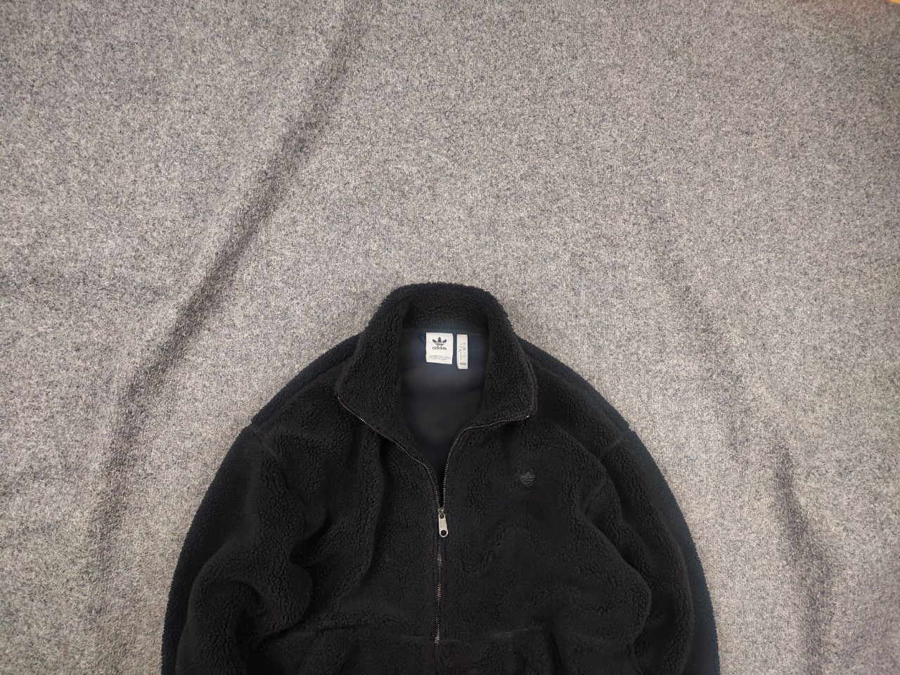 Adidas Adidas Originals Premium Polar Fleece Teddy Zip Jacket Size US L / EU 52-54 / 3 - 1 Thumbnail