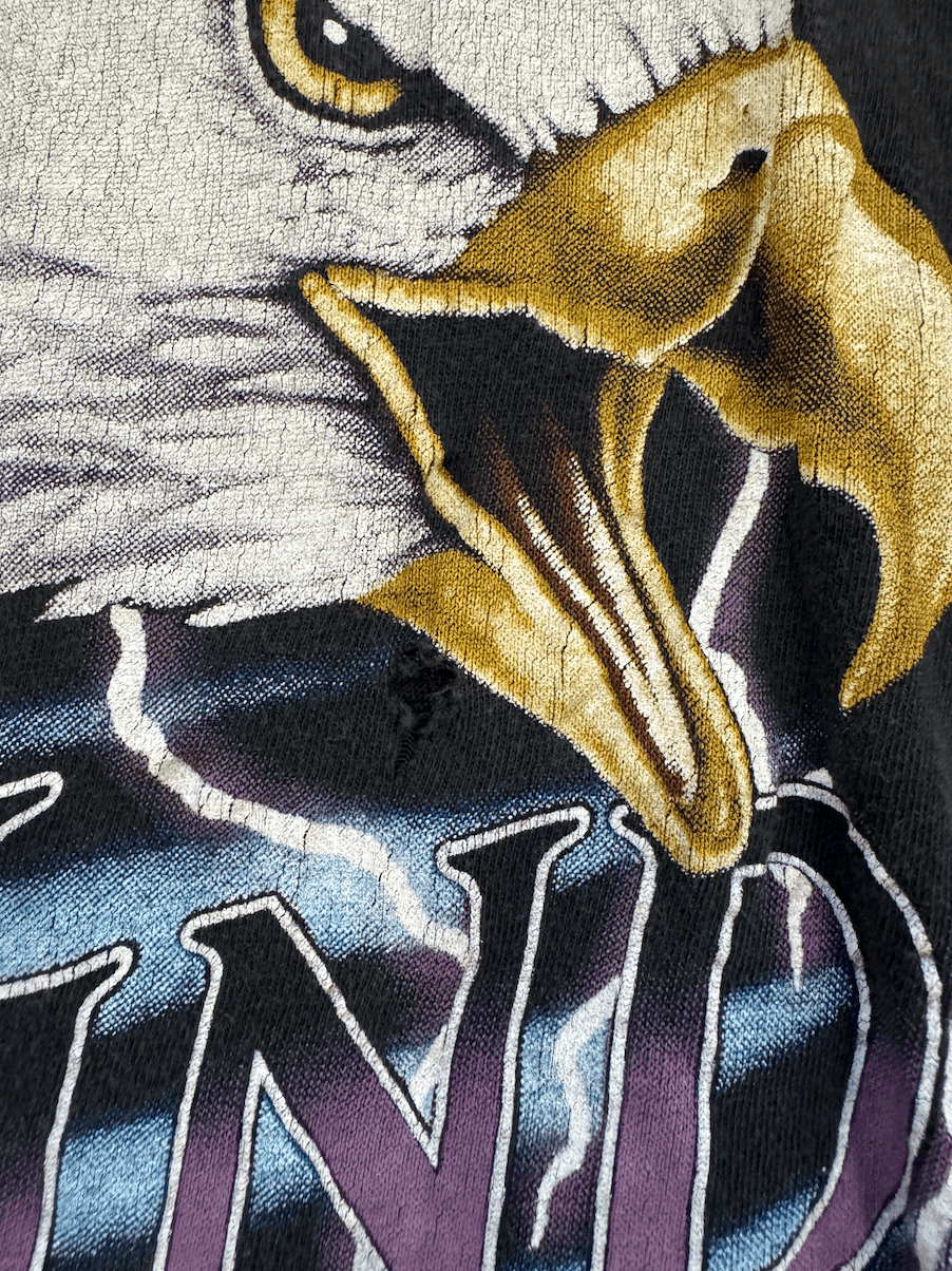 Vintage Feel The Wind Vintage 90's T-Shirt Size US XL / EU 56 / 4 - 3 Thumbnail