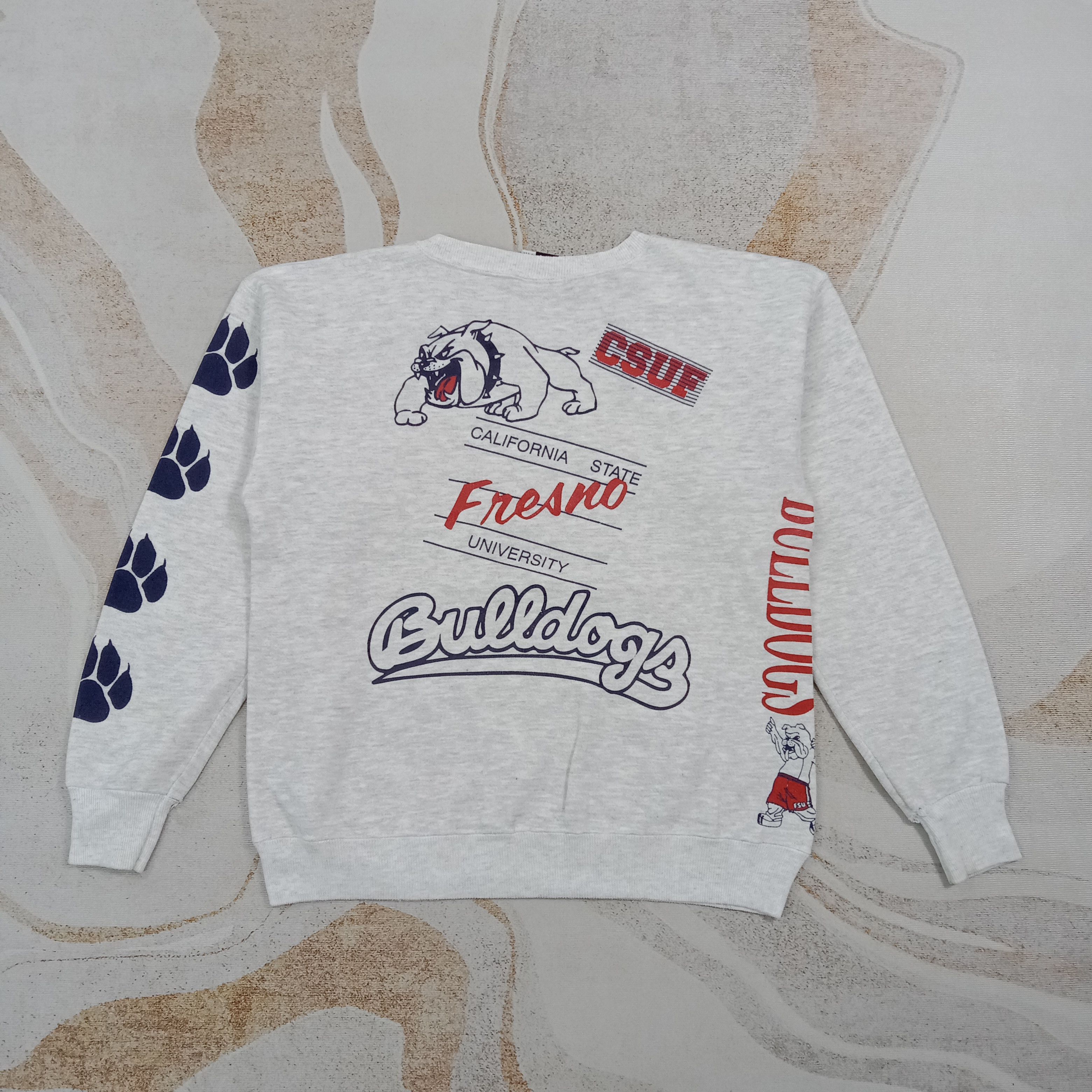 Japanese Brand 90's Fresno State Bulldogs Football team Sweatshirt C271N12 Size US M / EU 48-50 / 2 - 5 Thumbnail