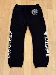 Chrome Hearts Sweatpants Black | Grailed