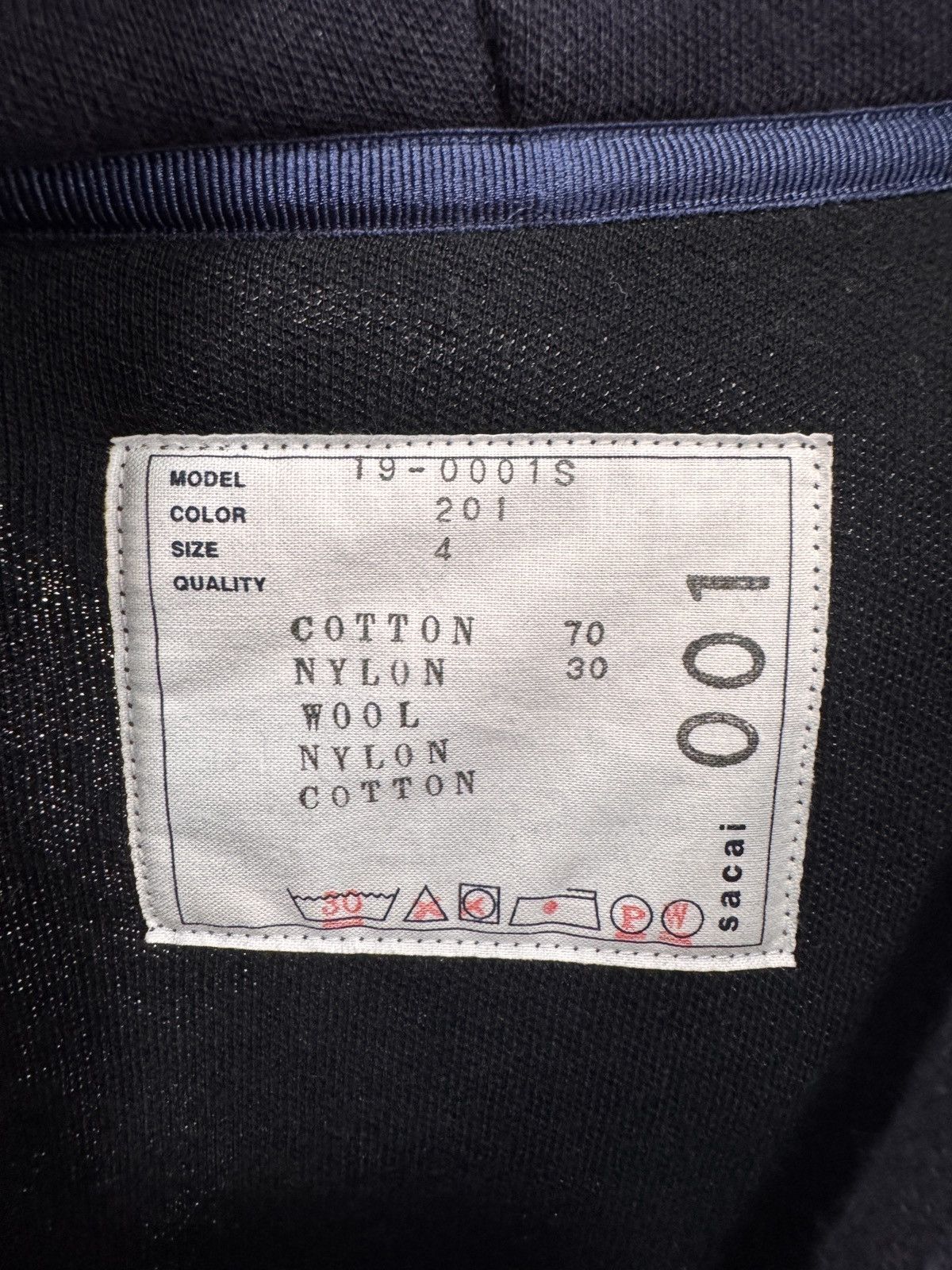 Sacai Sacai Melting Pot hoodie new no tags XL Size US XL / EU 56 / 4 - 3 Thumbnail