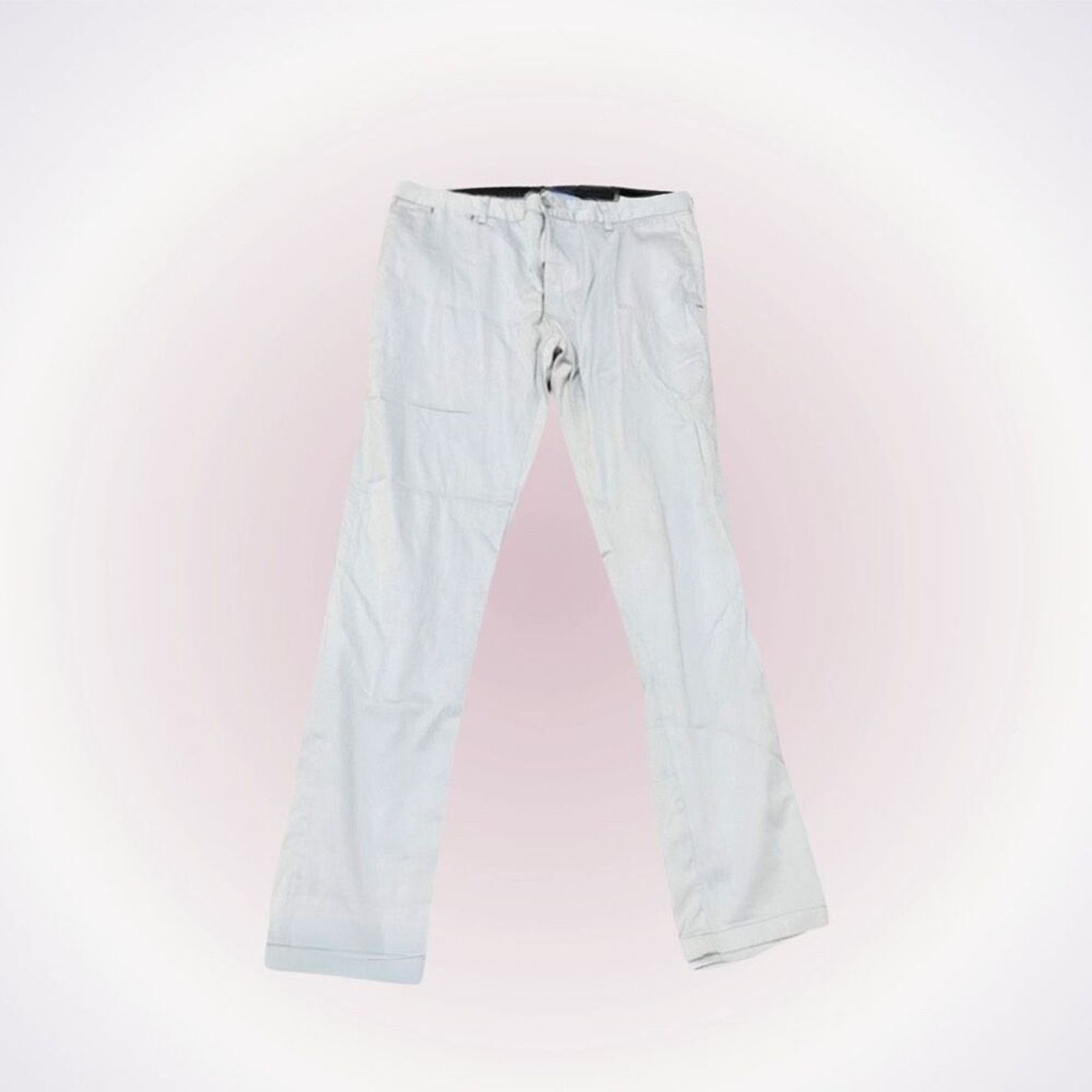 Other Frappoli Men’s Neutral Light Blue Trousers | Sz 36 Size US 36 / EU 52 - 1 Thumbnail