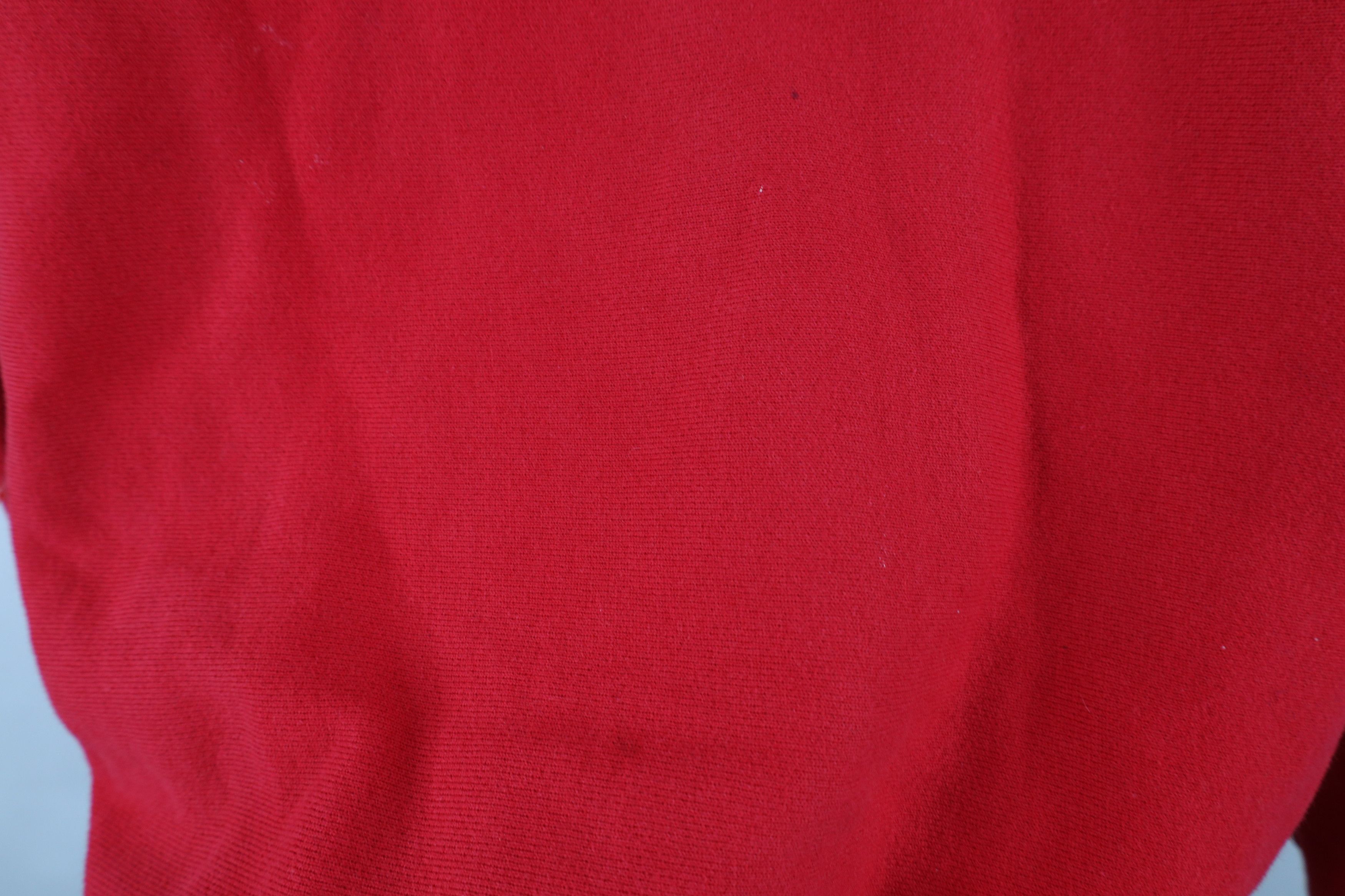 Vintage Vintage 90s Streetwear Heavyweight Cross Weave Sweatshirt Size US L / EU 52-54 / 3 - 5 Thumbnail