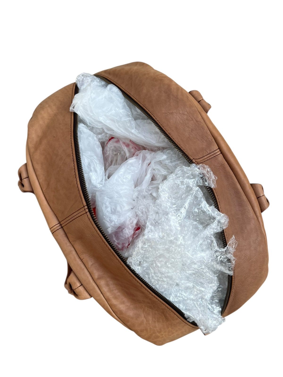 Ciaopanic Ciaopanic Scratch Patina Cowhide Leather Weekender Bag Size ONE SIZE - 20 Thumbnail