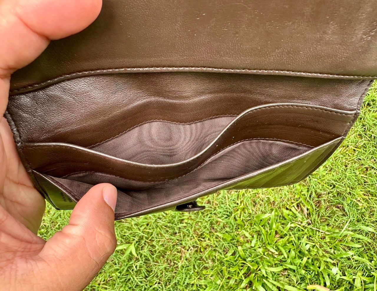 Bottega Veneta Authentic Bottega Veneta Intrecciato Leather Long Wallet Size ONE SIZE - 7 Thumbnail