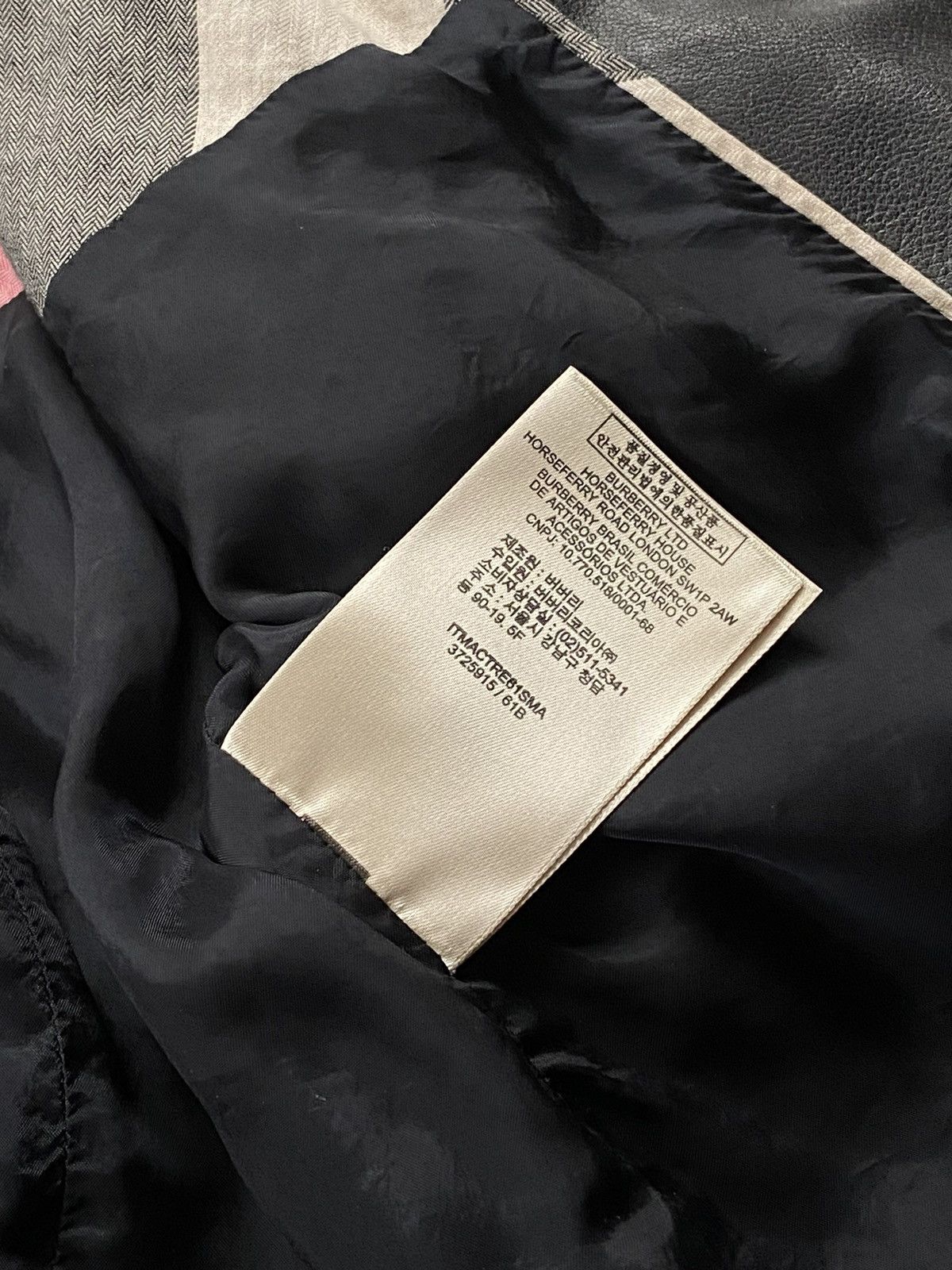 Burberry 🔥RRP 2390$ Burberry Brit Lambskin Biker Field Jacket Size S / US 4 / IT 40 - 14 Thumbnail