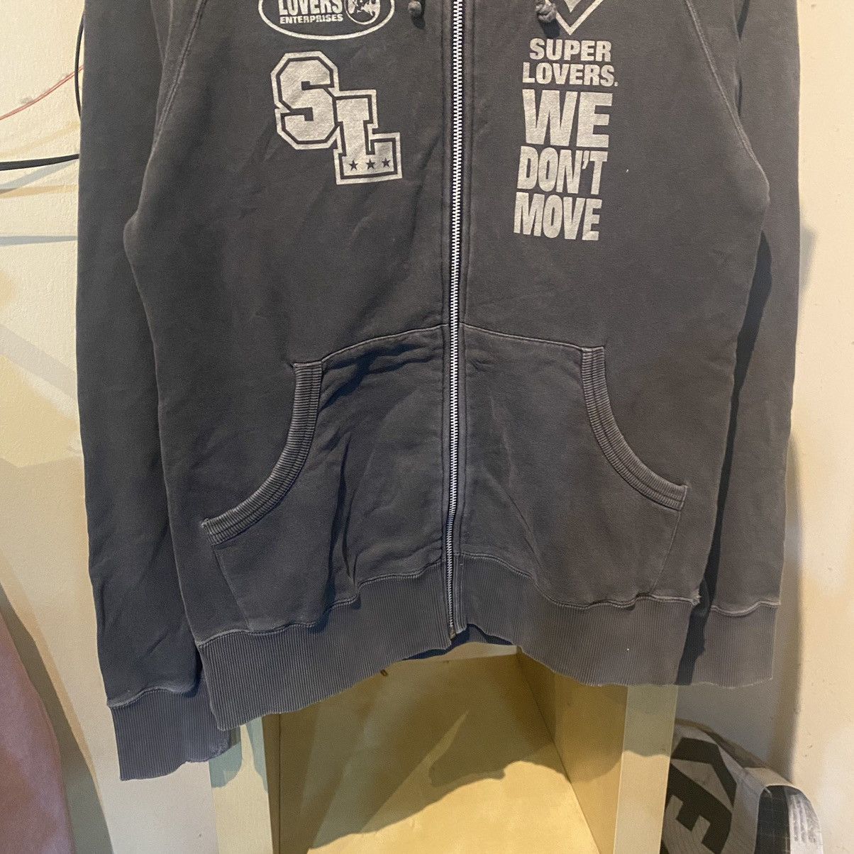 Japanese Brand × Vintage Vintage rare super lovers punk rock never stop never give up Size US S / EU 44-46 / 1 - 4 Thumbnail