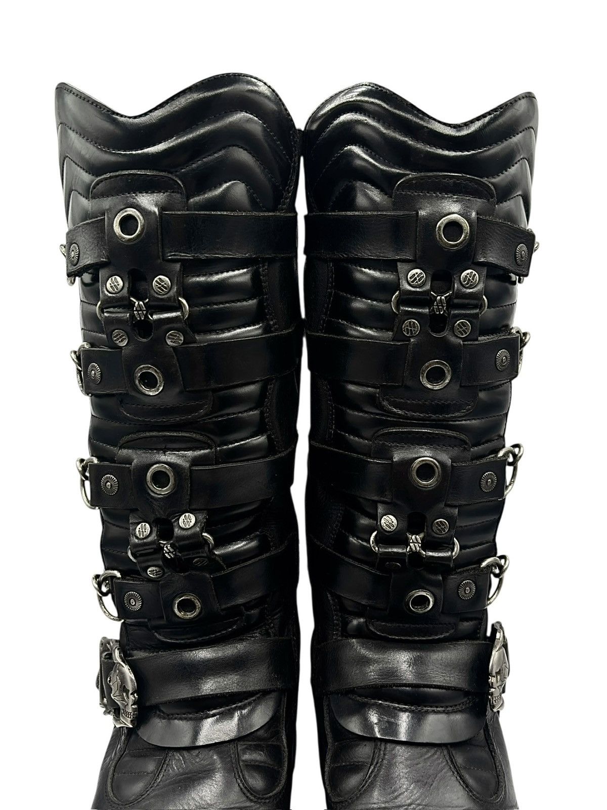 New Rock Vintage New Rock knee high reactor boots Size 41 Size US 11 / IT 41 - 4 Thumbnail