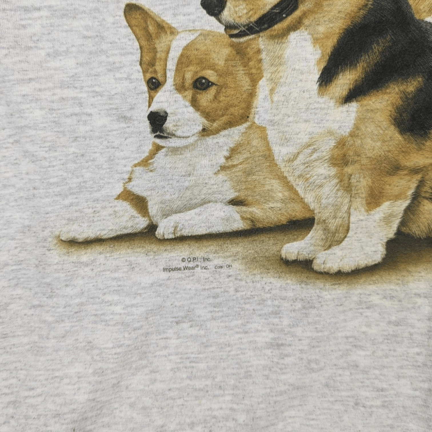 Jerzees Vintage 90's JERZEES Cute Dog Animal Graphic T-Shirt Size US M / EU 48-50 / 2 - 5 Thumbnail