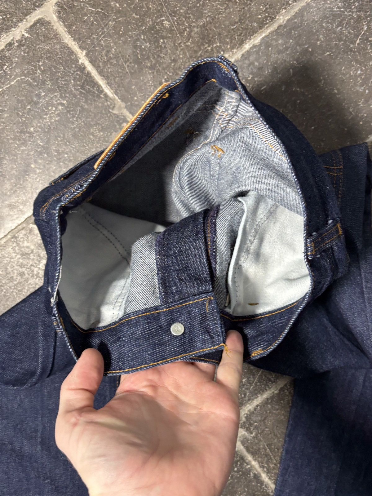 Levi's 1990’s Levi’s Orange Tab 506 Made in Canada Vintage Dark Wa Size 26" / US 2 / IT 38 - 10 Thumbnail