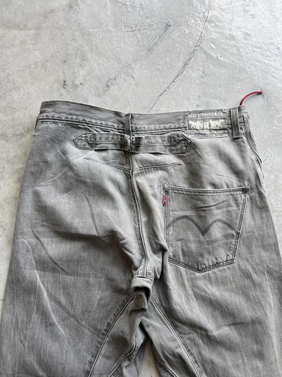 Levi's Levis Engineered Jeans Buckle Back Tag W33 Actual 33x30.5 Size US 33 - 5 Thumbnail