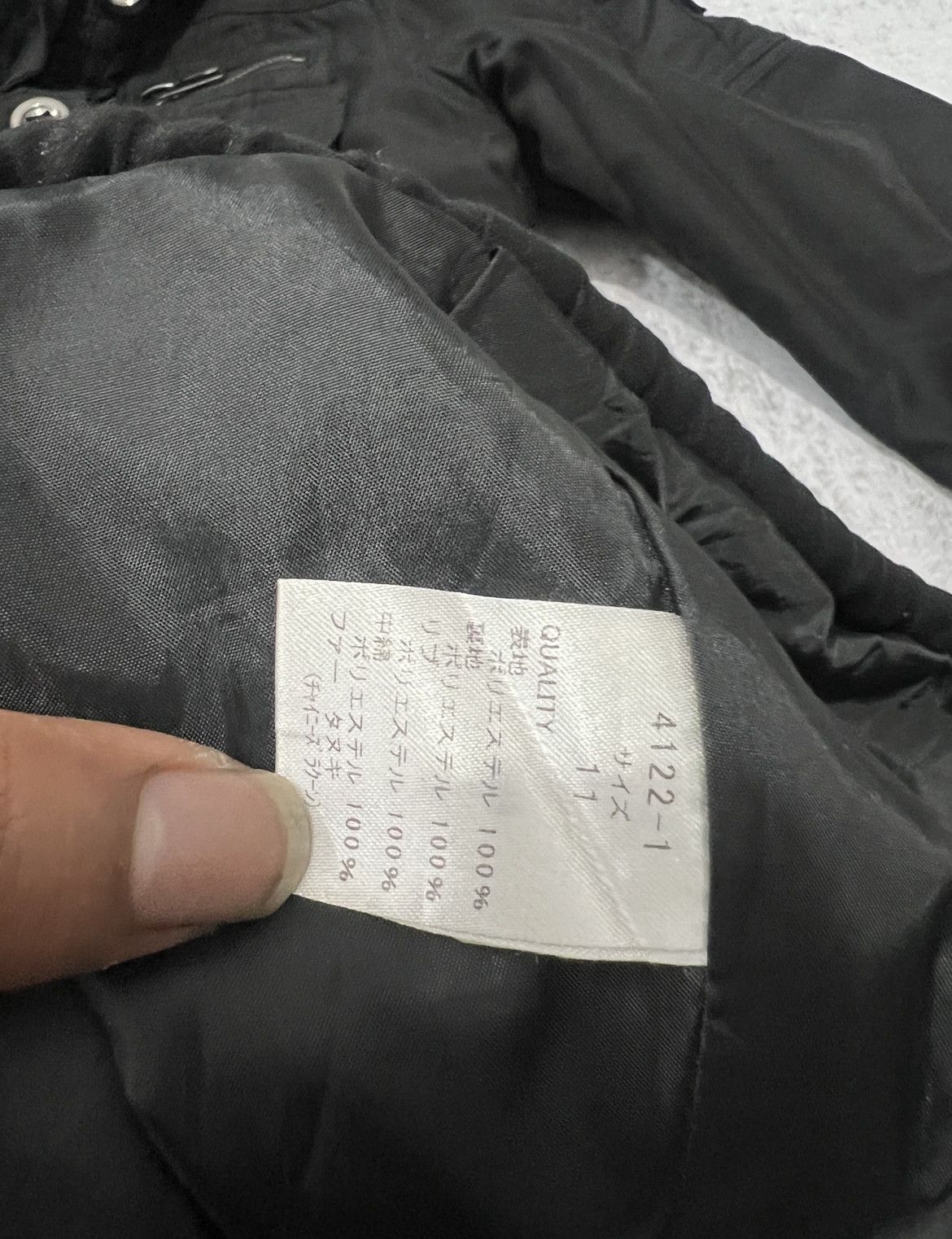 Japanese Brand 2000s Japanese Ifsixwasnine Opium Napoleon Fur Hodded y2k Size US M / EU 48-50 / 2 - 7 Thumbnail