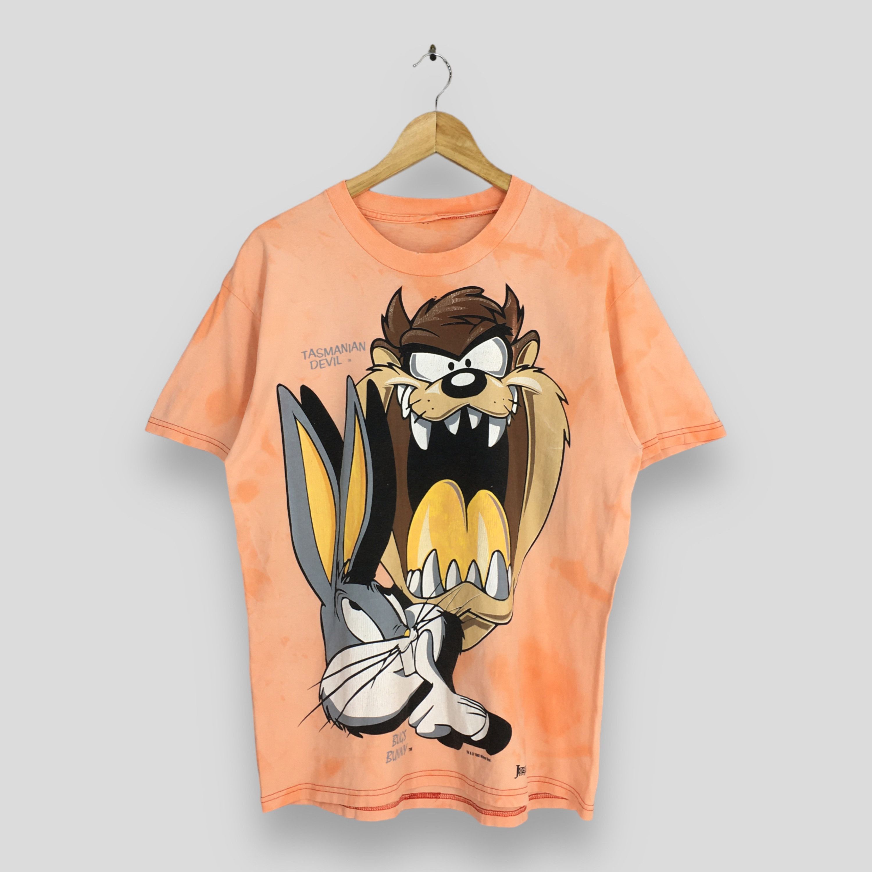 Disney Vintage Looney Tunes Tasmanian Devil Bugs Bunny Tee Size US M / EU 48-50 / 2 - 1 Thumbnail