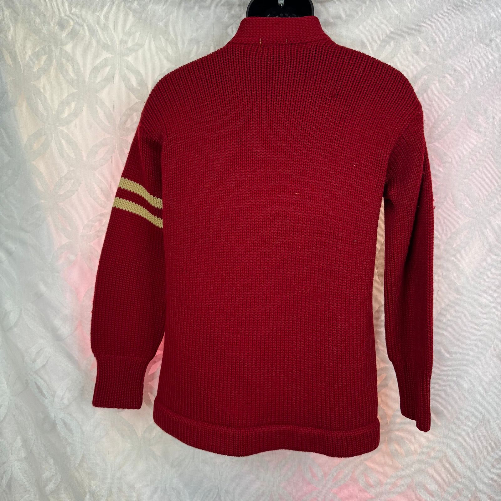 Wilson Early 1900s Thomas E. Wilson "L" Varsity Letterman Sweater Size US S / EU 44-46 / 1 - 7 Thumbnail
