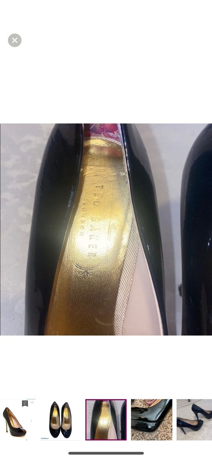 Ted Baker Ted baker black svana 5 pumps size 3.5 Size US 6 / IT 36 - 3 Thumbnail