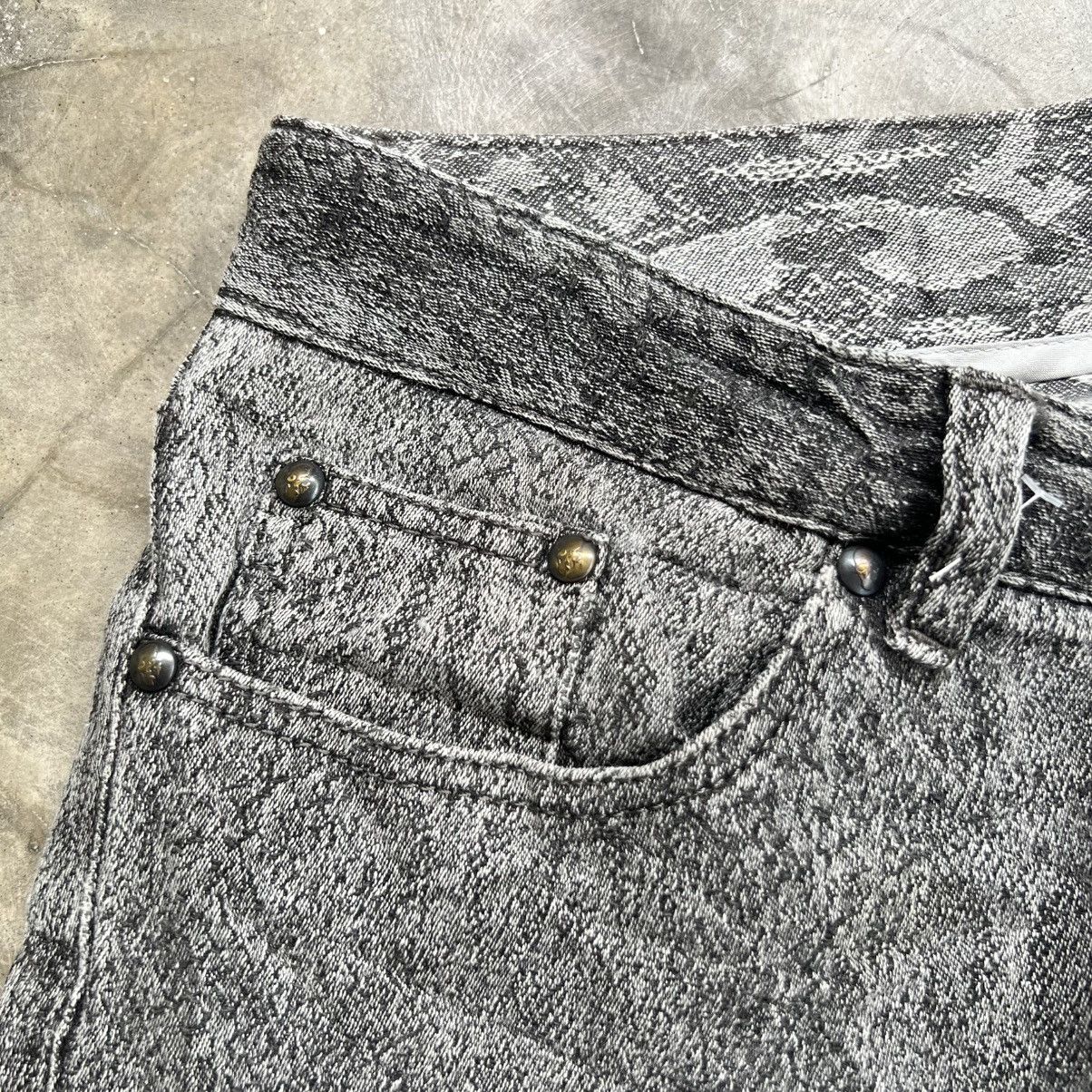 If Six Was Nine 2000s Custom Culture Snake Skin Texture Pants Size US 29 - 9 Thumbnail