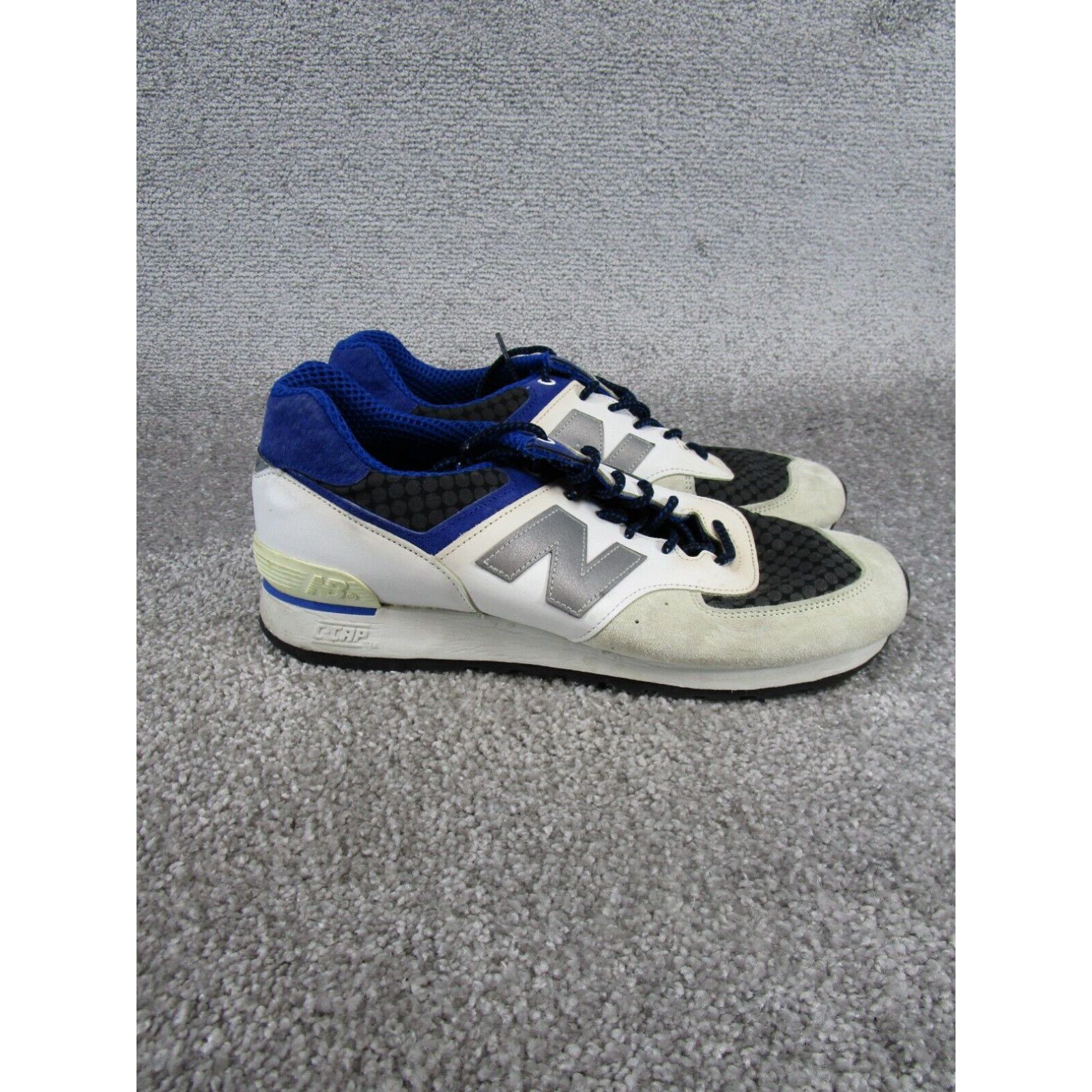 image of New Balance 576 Sneakers Mens Size 11 Hanon Bionic Majors Made In England in White
