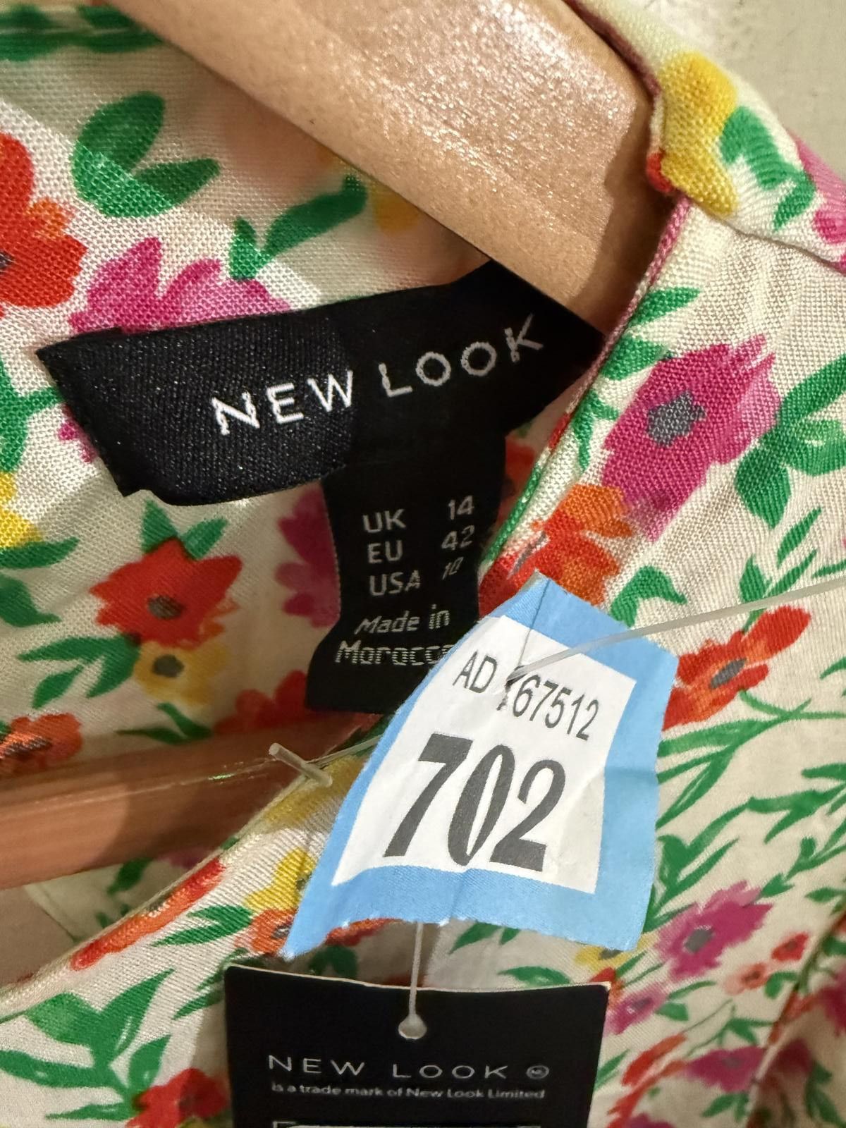 New Look New Look Bianca Floral Midi Dress UK 14 EU 42 Size XL / US 12-14 / IT 48-50 - 2 Thumbnail