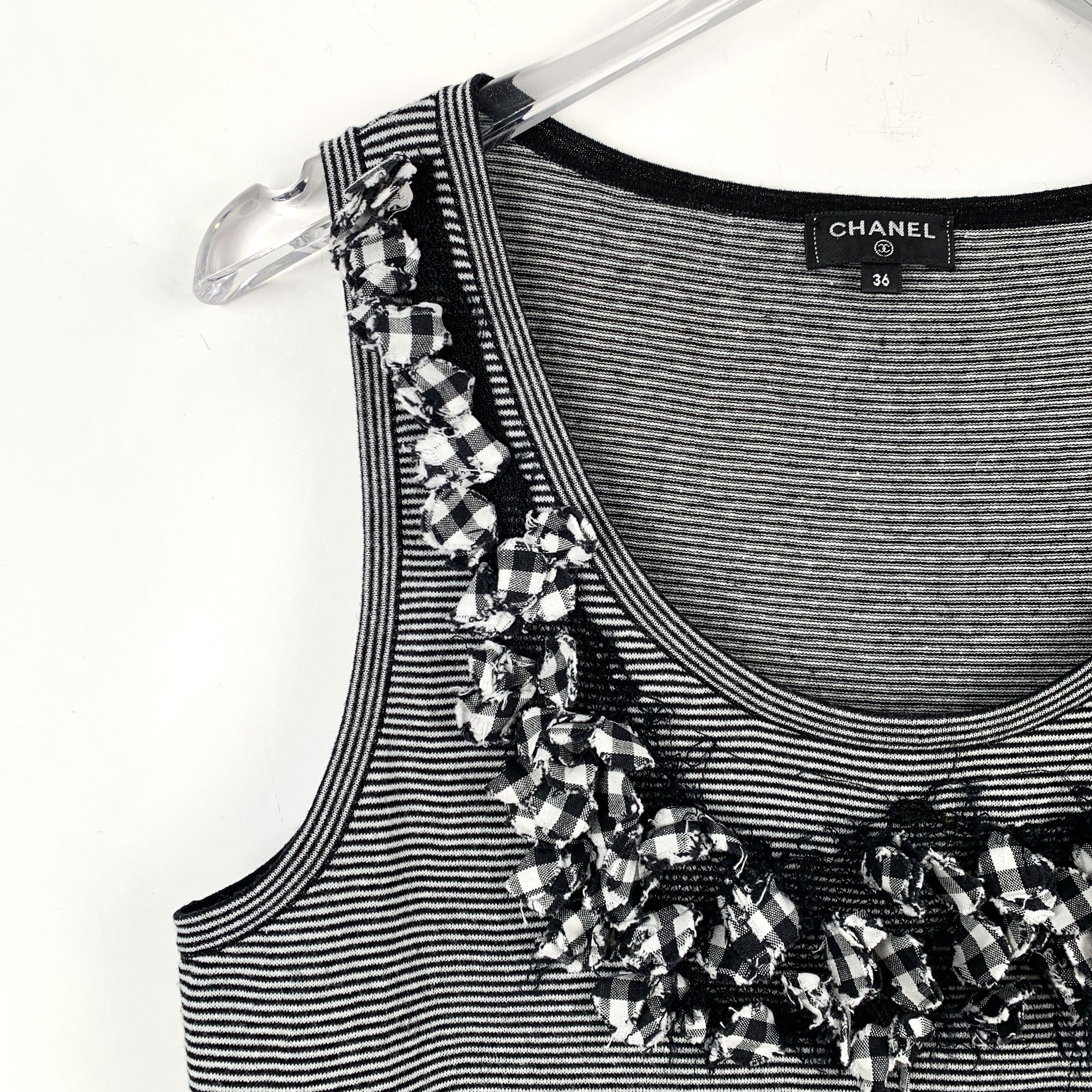 Chanel Chanel striped matching tank top Size XS / US 0-2 / IT 36-38 - 5 Thumbnail