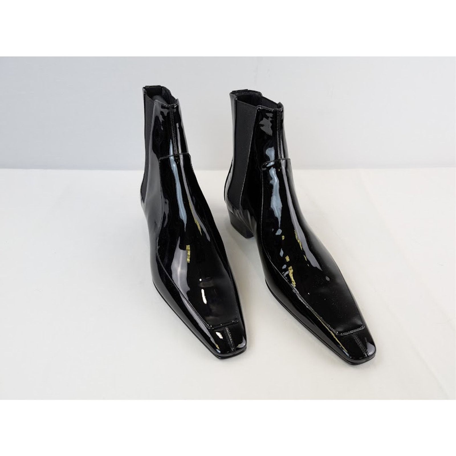 Saint Laurent Paris o1rshd1 Leather Paolo 30 Chelsea Boots in Nero Size US 10 / EU 43 - 7 Thumbnail