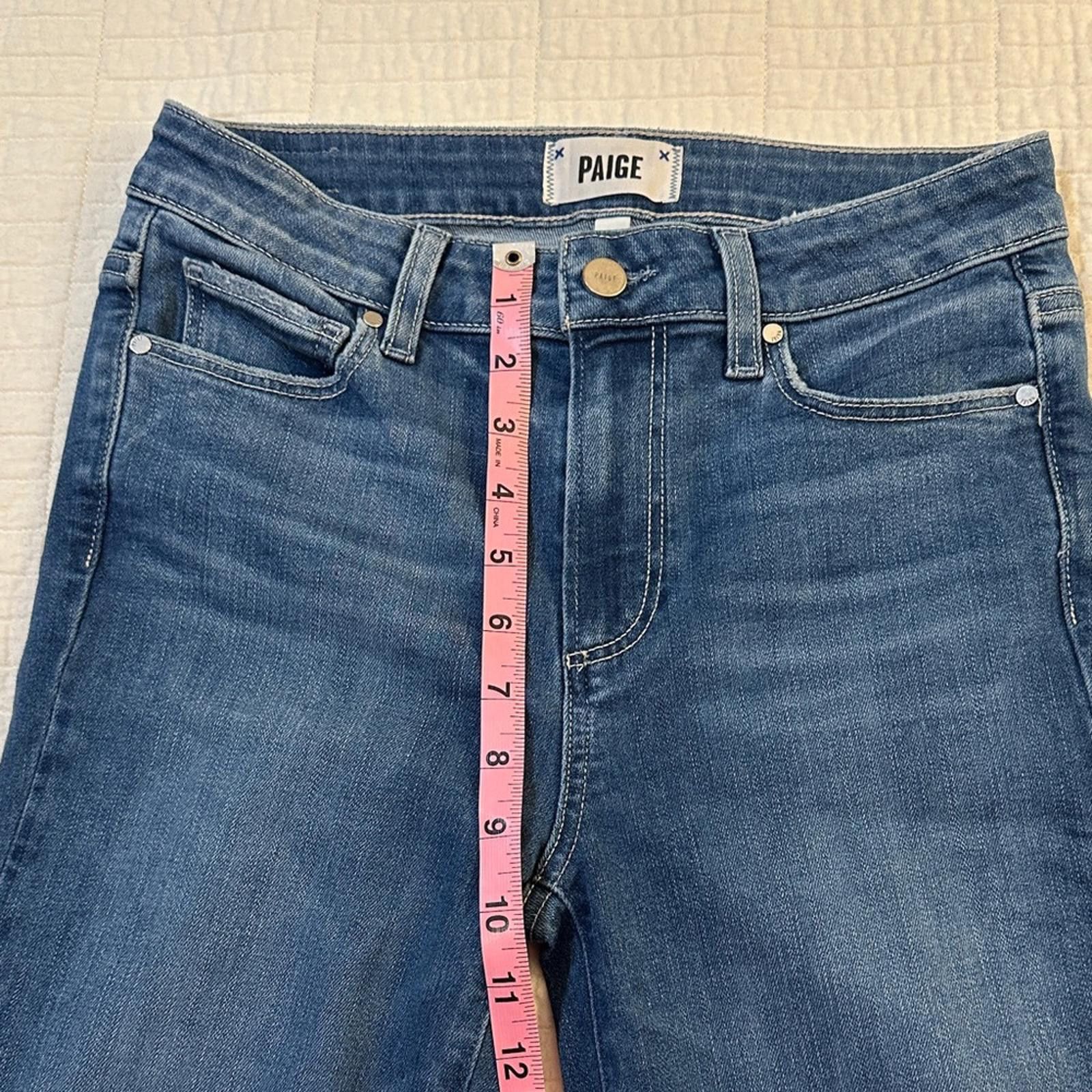 Paige PAIGE Hoxton 26 High Waisted EUC Denim Blue Jeans Size 26" / US 2 / IT 38 - 9 Thumbnail