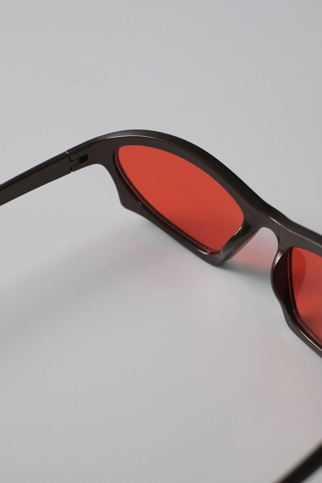 Japanese Brand Y2k Avant Garde Futuristic Dark Brown Sunglasses Unisex OS Size ONE SIZE - 5 Thumbnail