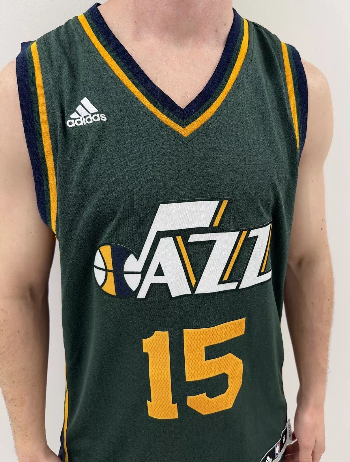 Adidas Swingman Derrick Favors Utah Jazz NBA Shirt Basketball Size US M / EU 48-50 / 2 - 3 Thumbnail