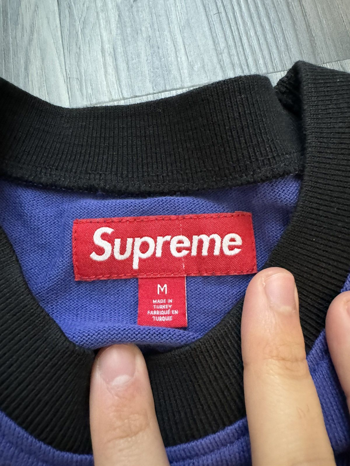 Supreme Supreme Split S/S football tee Size US M / EU 48-50 / 2 - 2 Thumbnail