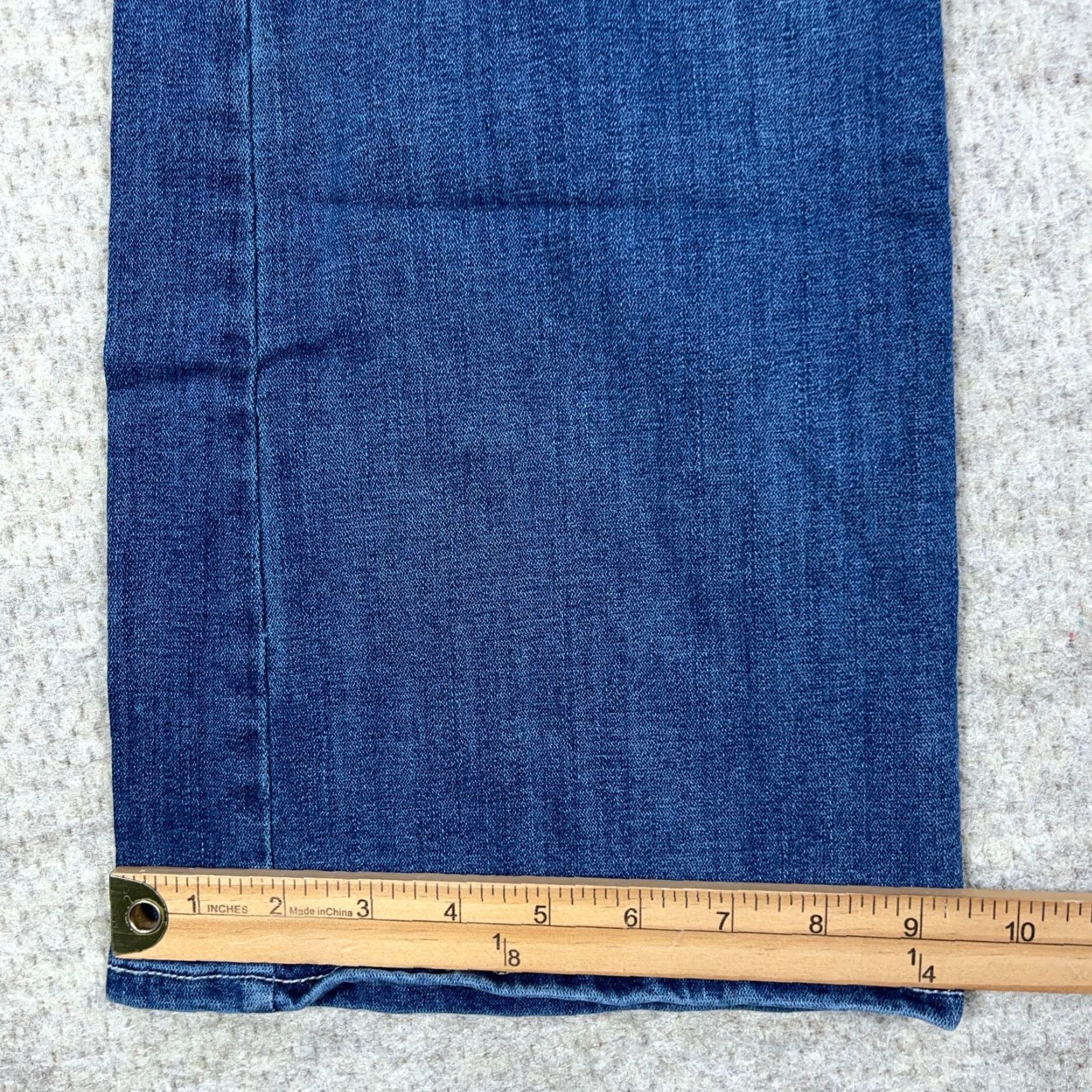 American Eagle Outfitters VINTAGE American Eagle Outfitters Jeans Women 14 Kick Boot Cut Mid Rise Med Wash Faded Denim Boho Size 36" / US 14 / IT 50 - 6 Thumbnail