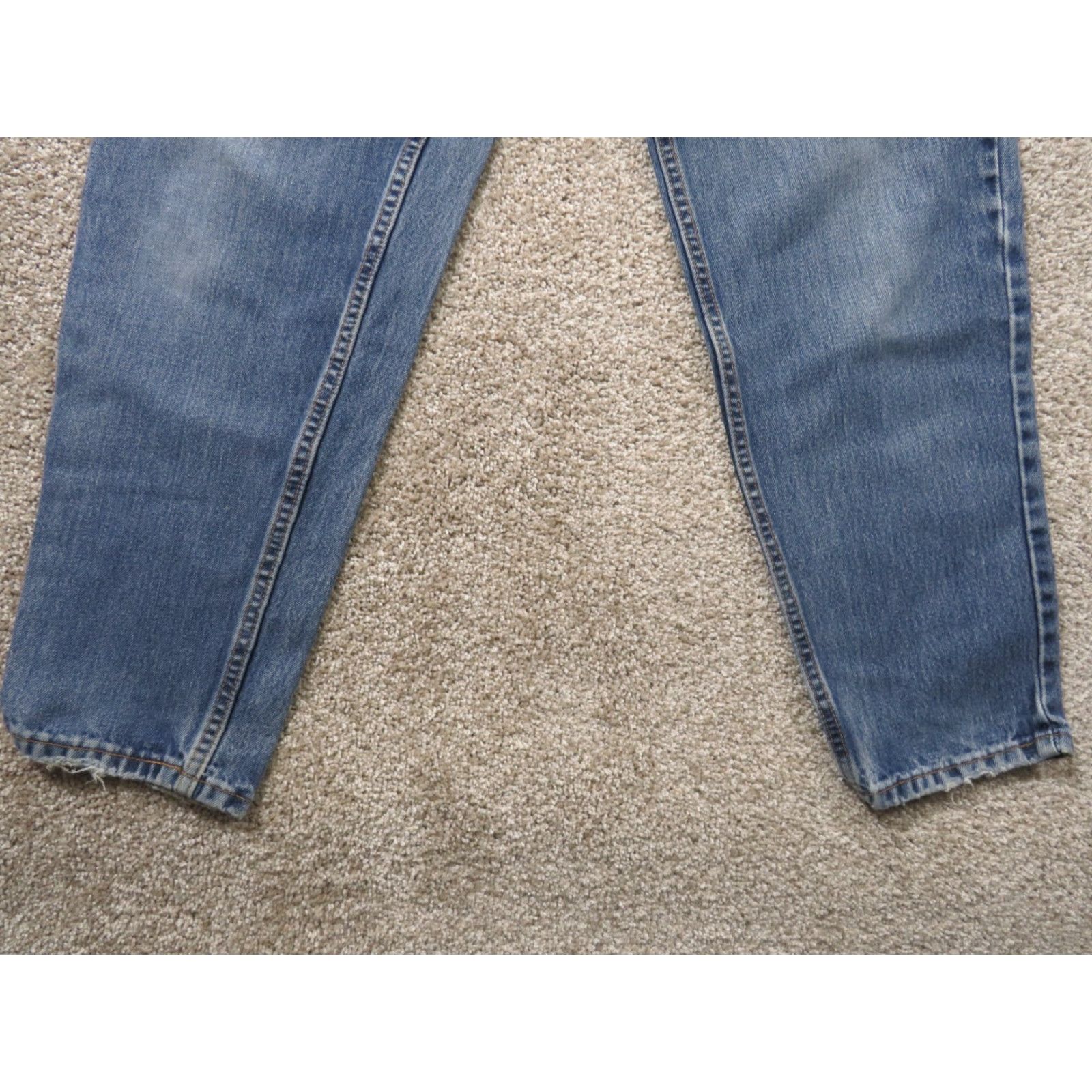 Levi's VINTAGE Levi's 550 Jeans Denim Relaxed Slim 14 Regular 32x30 Blue Womens Tapered Straight 1997 USA Size 36" / US 14 / IT 50 - 2 Thumbnail