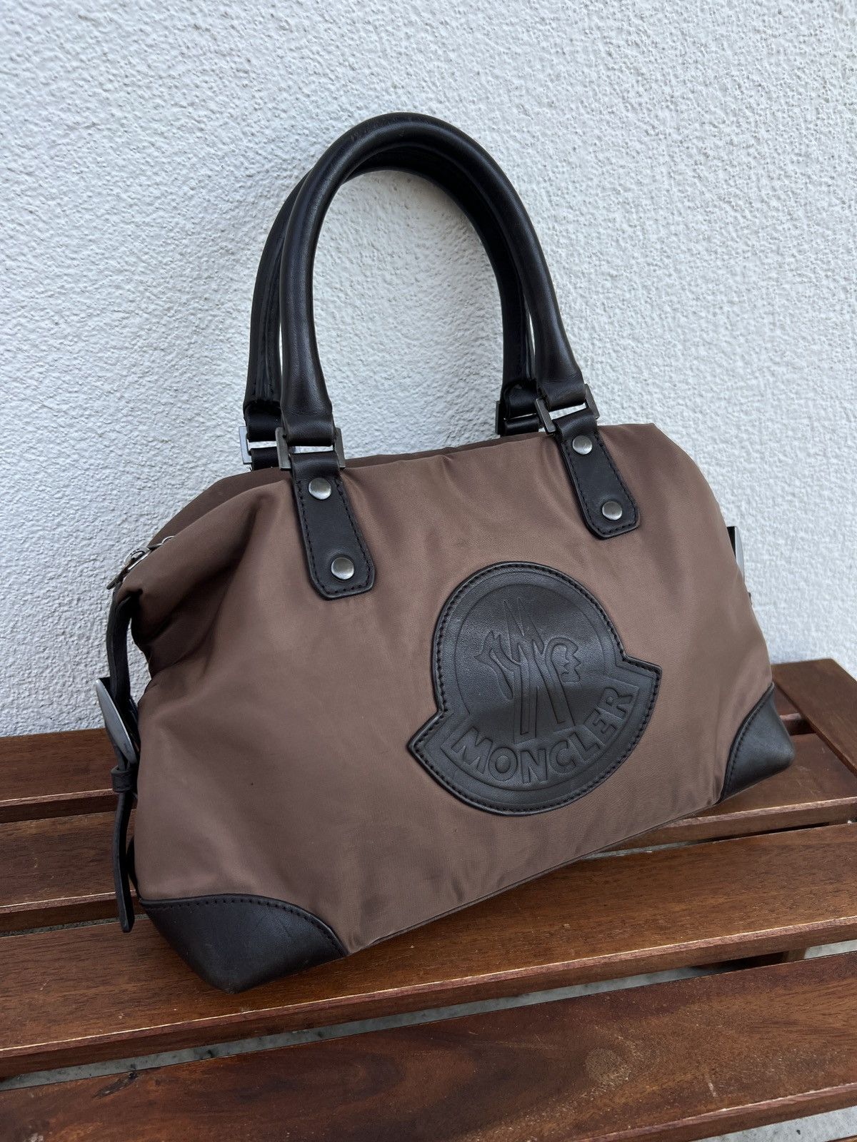 Moncler Vintage Moncler Hand Bag Size ONE SIZE - 3 Thumbnail