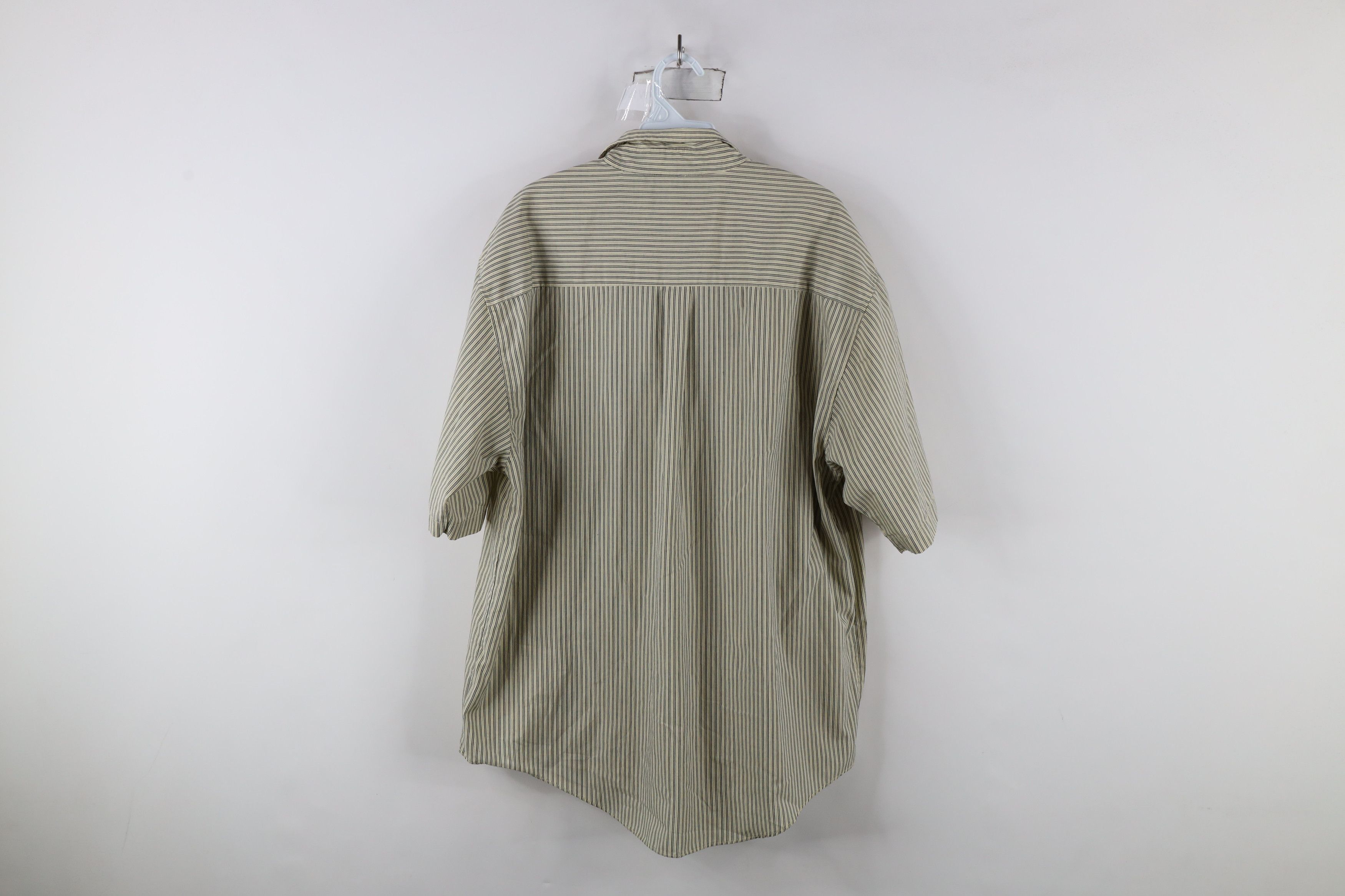 Vintage Vintage 90s Streetwear Short Sleeve Collared Button Shirt Size US L / EU 52-54 / 3 - 8 Thumbnail