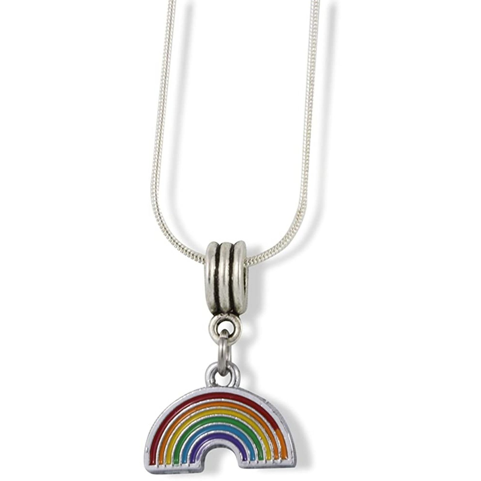 & Other Stories Rainbow Charm Snake Chain Necklace Size ONE SIZE - 1 Thumbnail