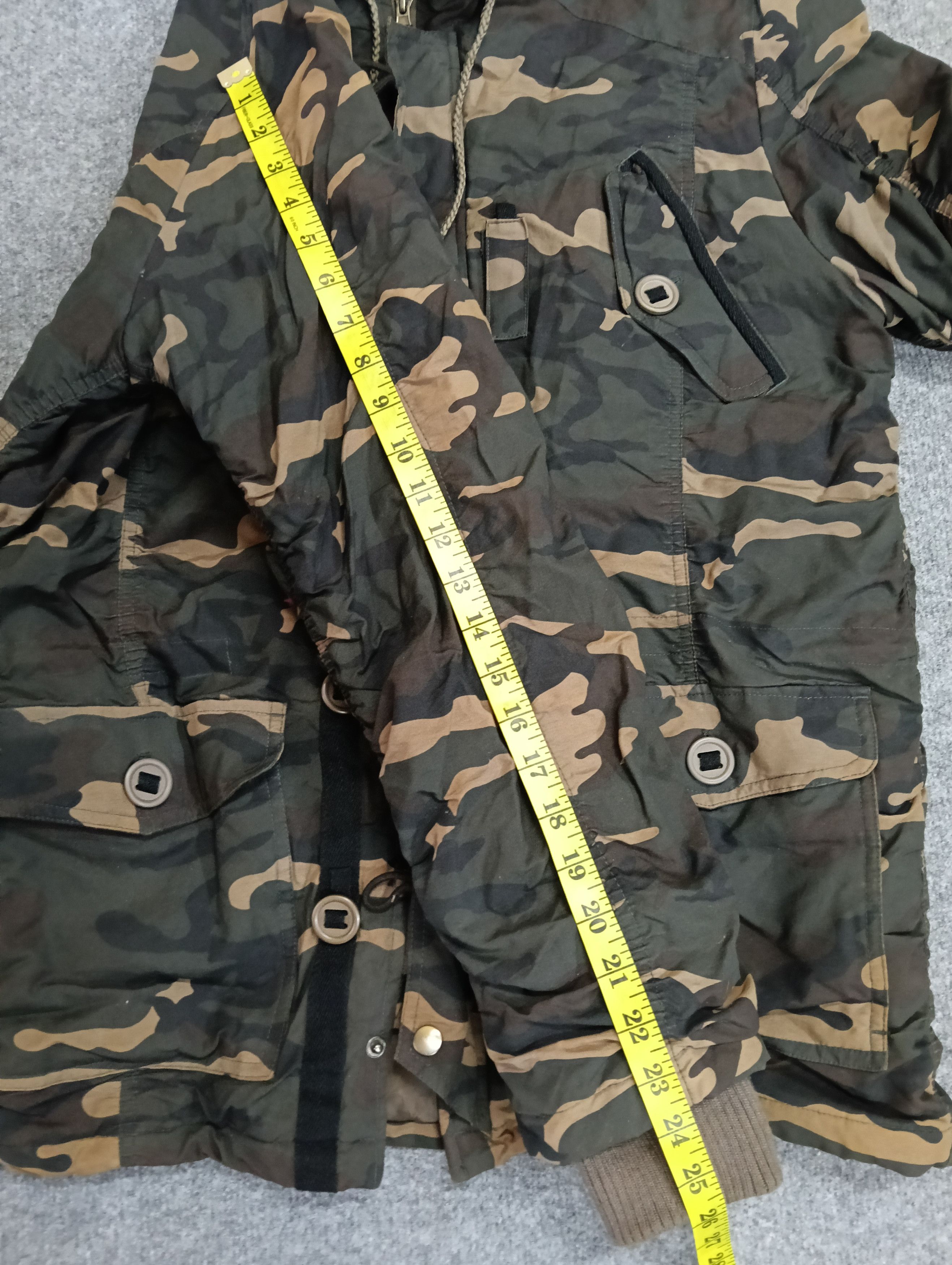 Japanese Brand Vintage Art Barn Tiger stripe camo N- 3B Parka jacket. Size US L / EU 52-54 / 3 - 4 Thumbnail