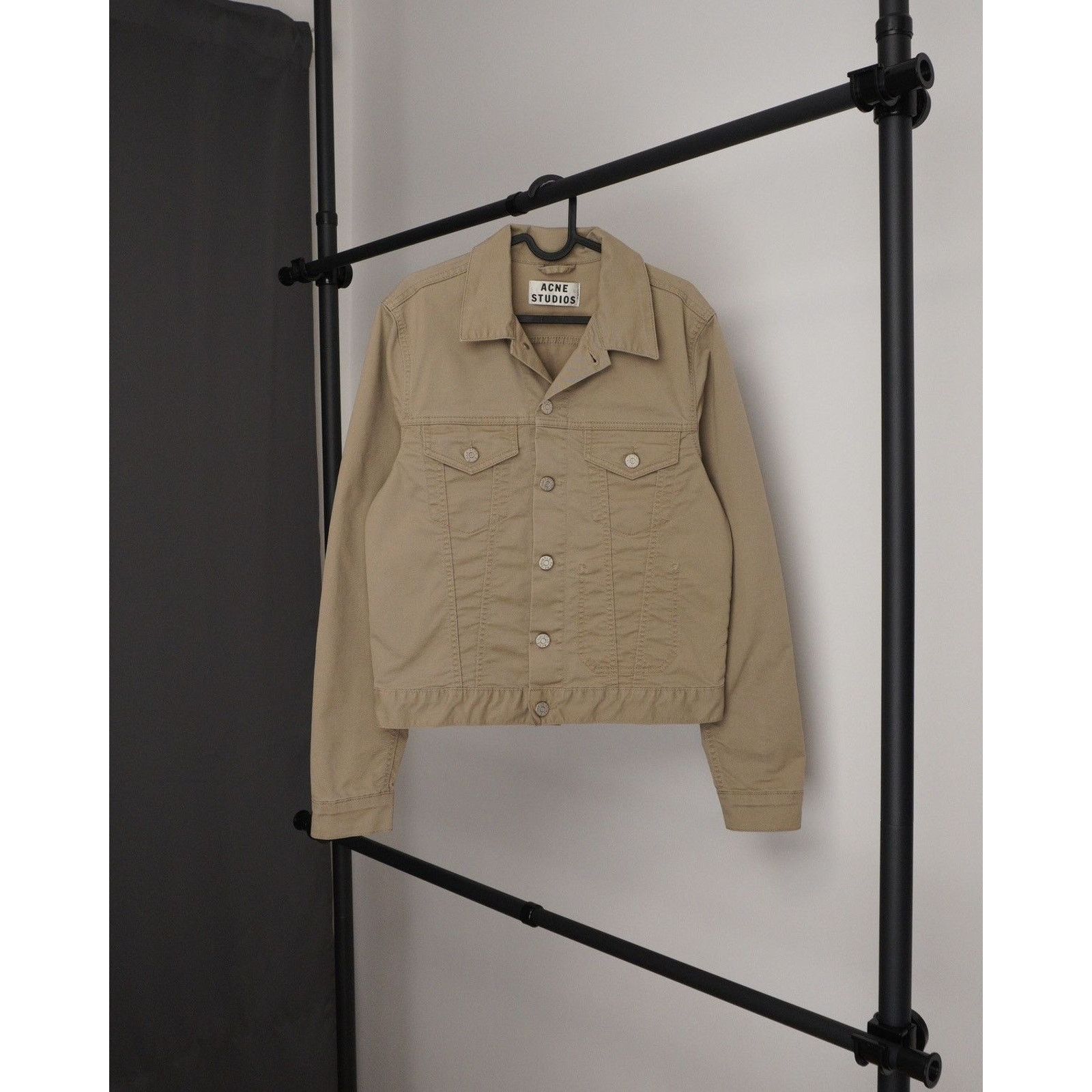 Acne Studios Acne studios beige jam ups denim jacket Size US M / EU 48-50 / 2 - 1 Thumbnail