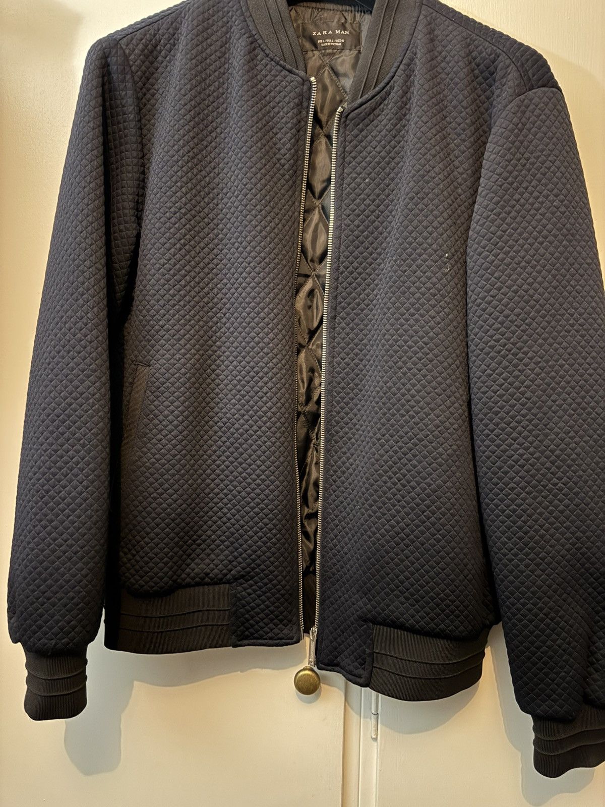 Zara Zara Men Navy Bomber Size US L / EU 52-54 / 3 - 1 Thumbnail