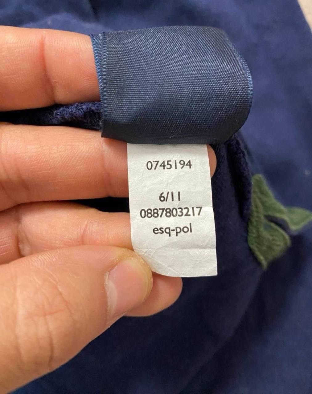 Polo Ralph Lauren × Vintage Vintage Polo Ralph Lauren style Distressed Rugby Sweatshirt Size US L / EU 52-54 / 3 - 6 Thumbnail